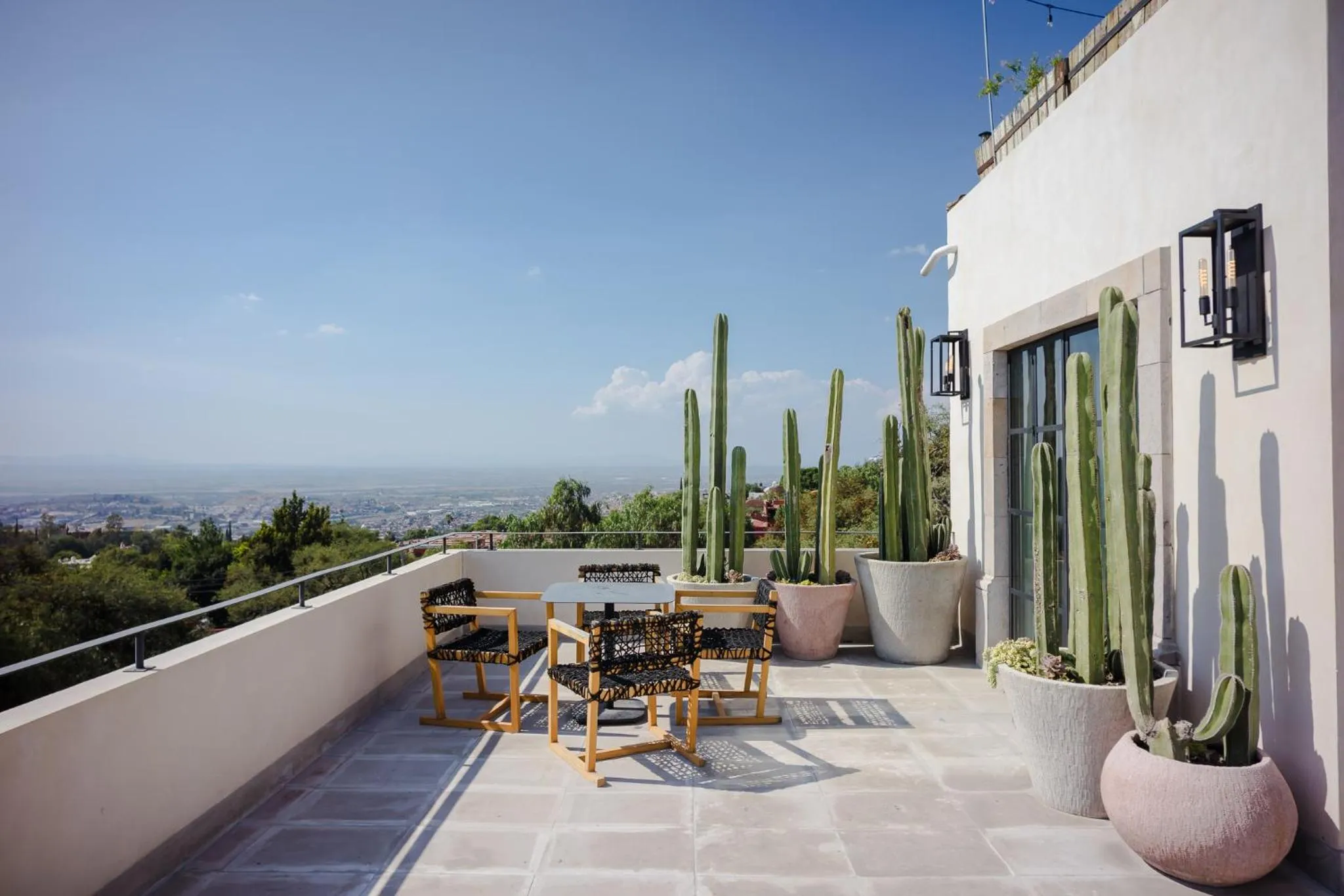 Balcony/Terrace in Hotel Amatte San Miguel de Allende