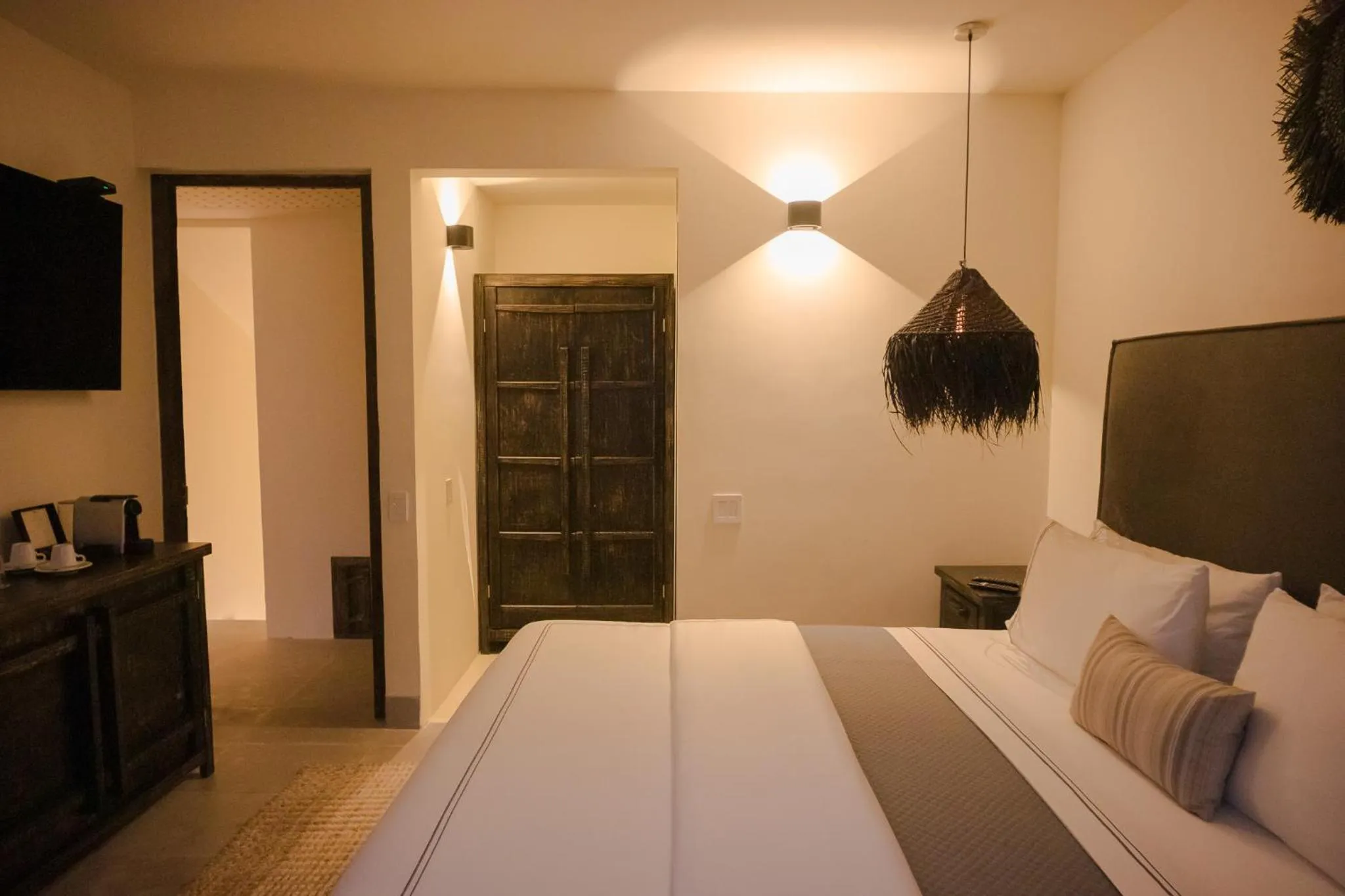 Bed in Hotel Amatte San Miguel de Allende