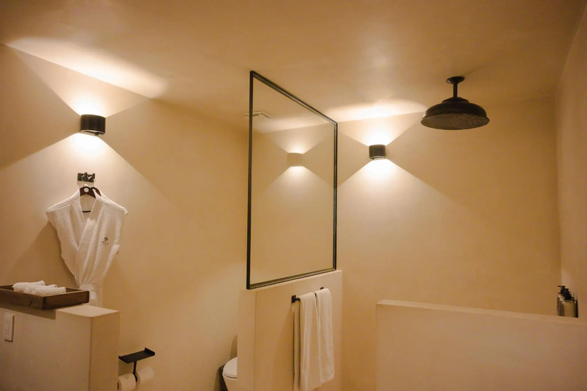 Shower in Hotel Amatte San Miguel de Allende