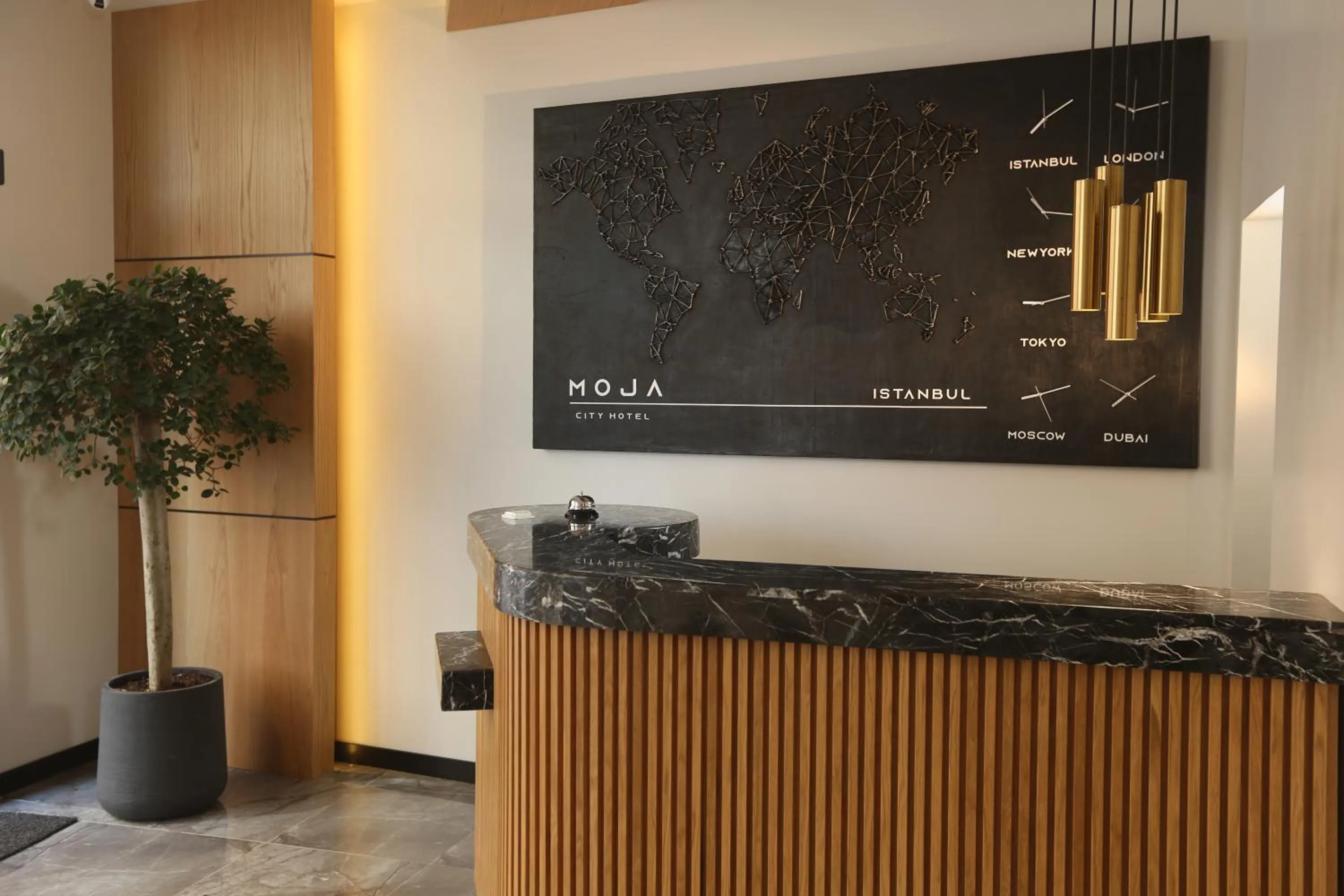 Lobby or reception in Moja City Hotel