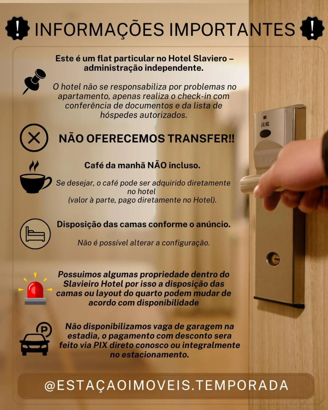 Property logo or sign in Flat Hotel em Guarulhos