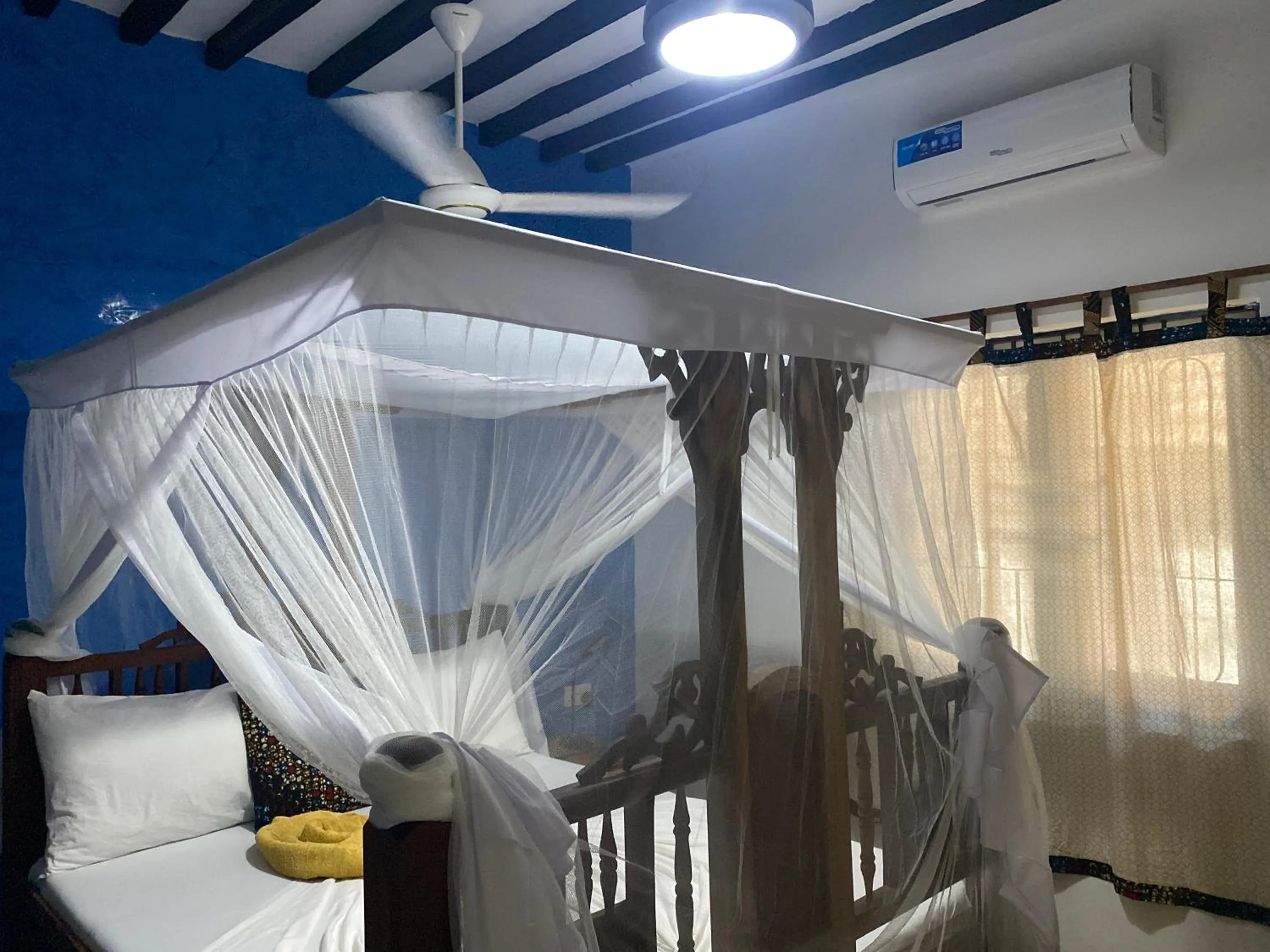 Bed in Mbuyuni Beach Village