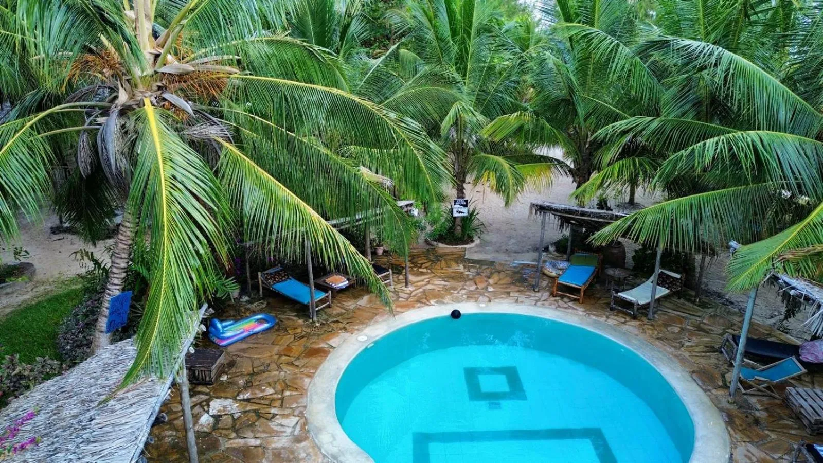 Swimming pool in Mbuyuni Beach Village