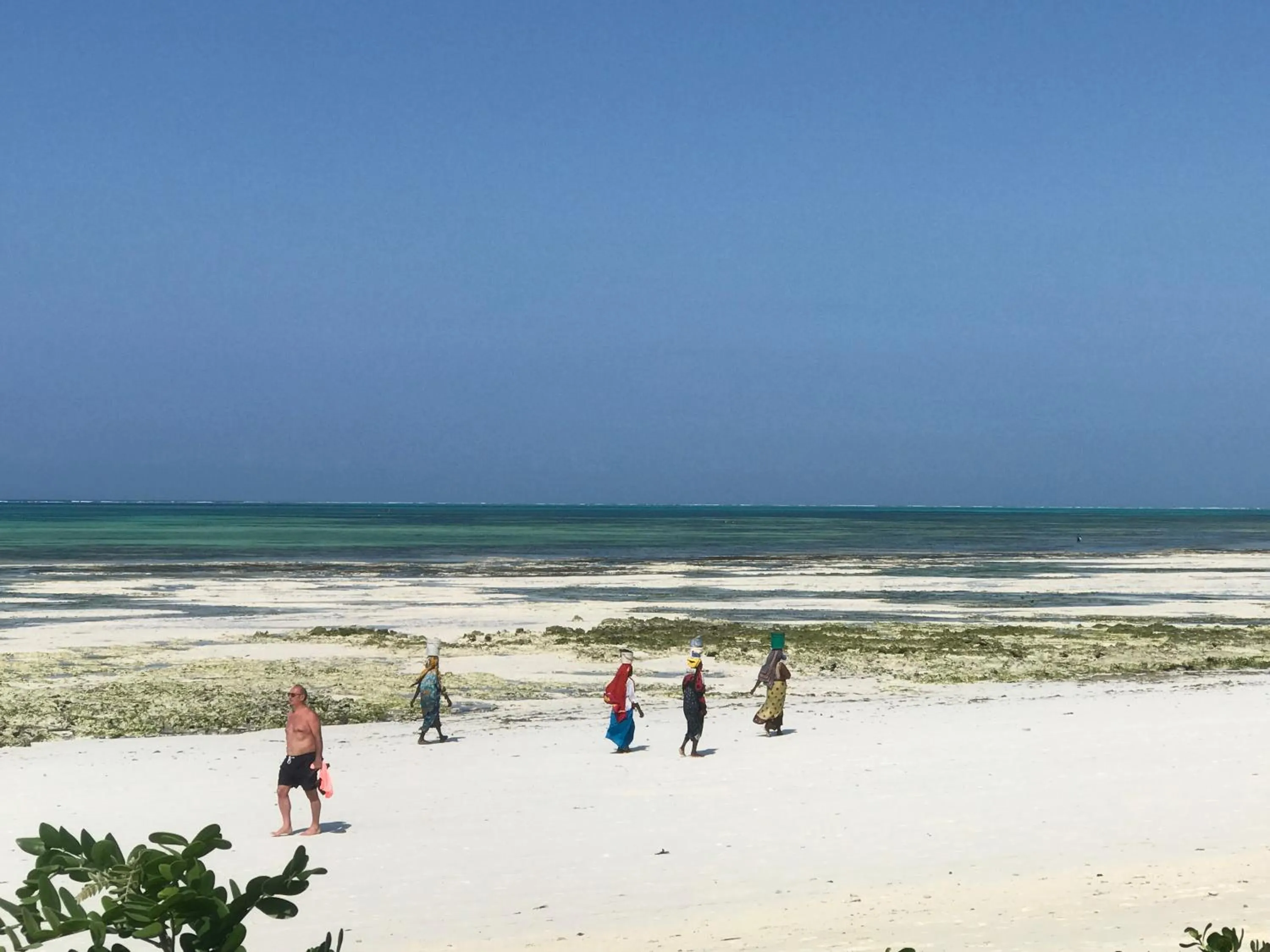 People in Mbuyuni Beach Village