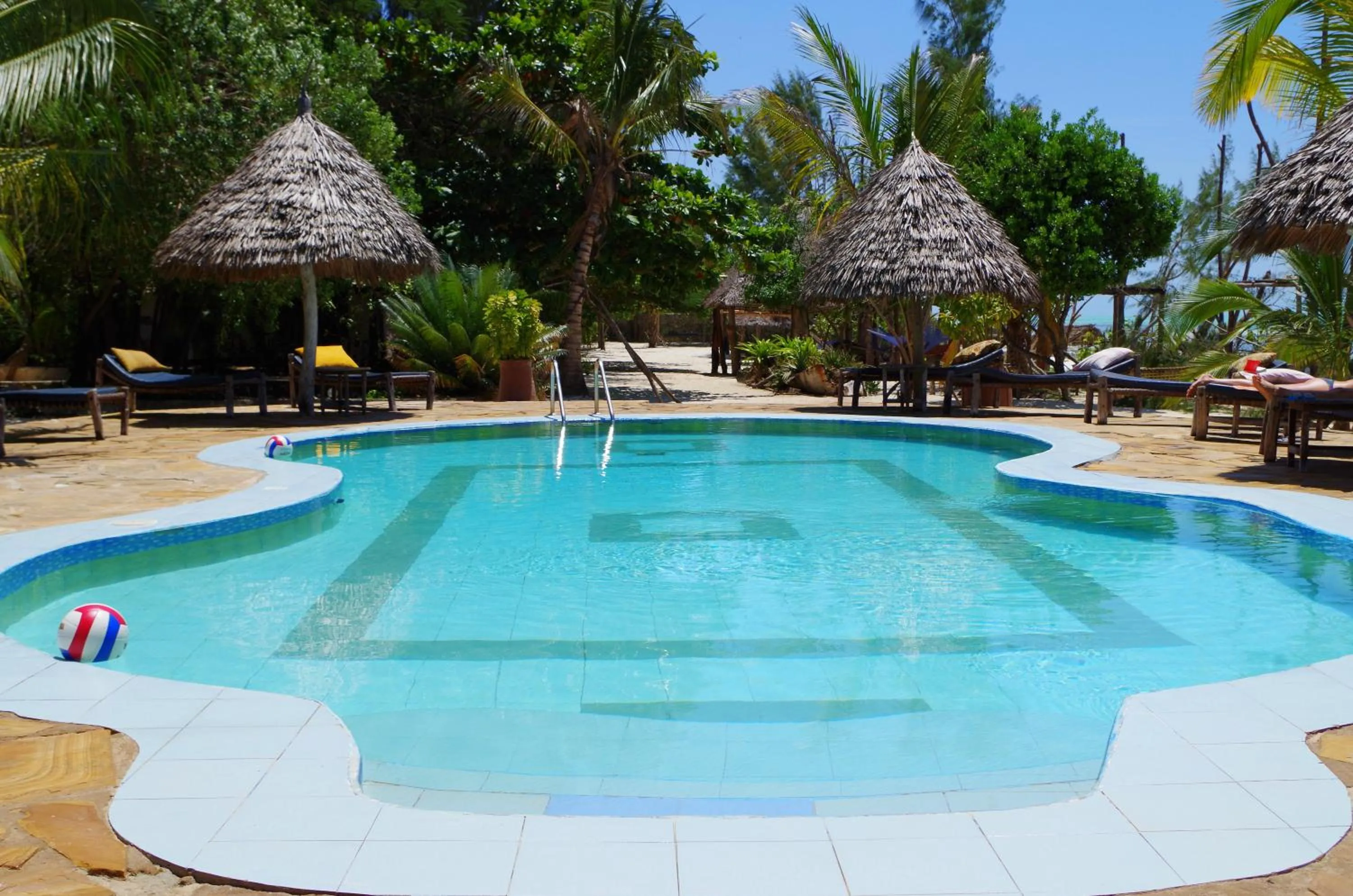 Garden view in Mbuyuni Beach Village