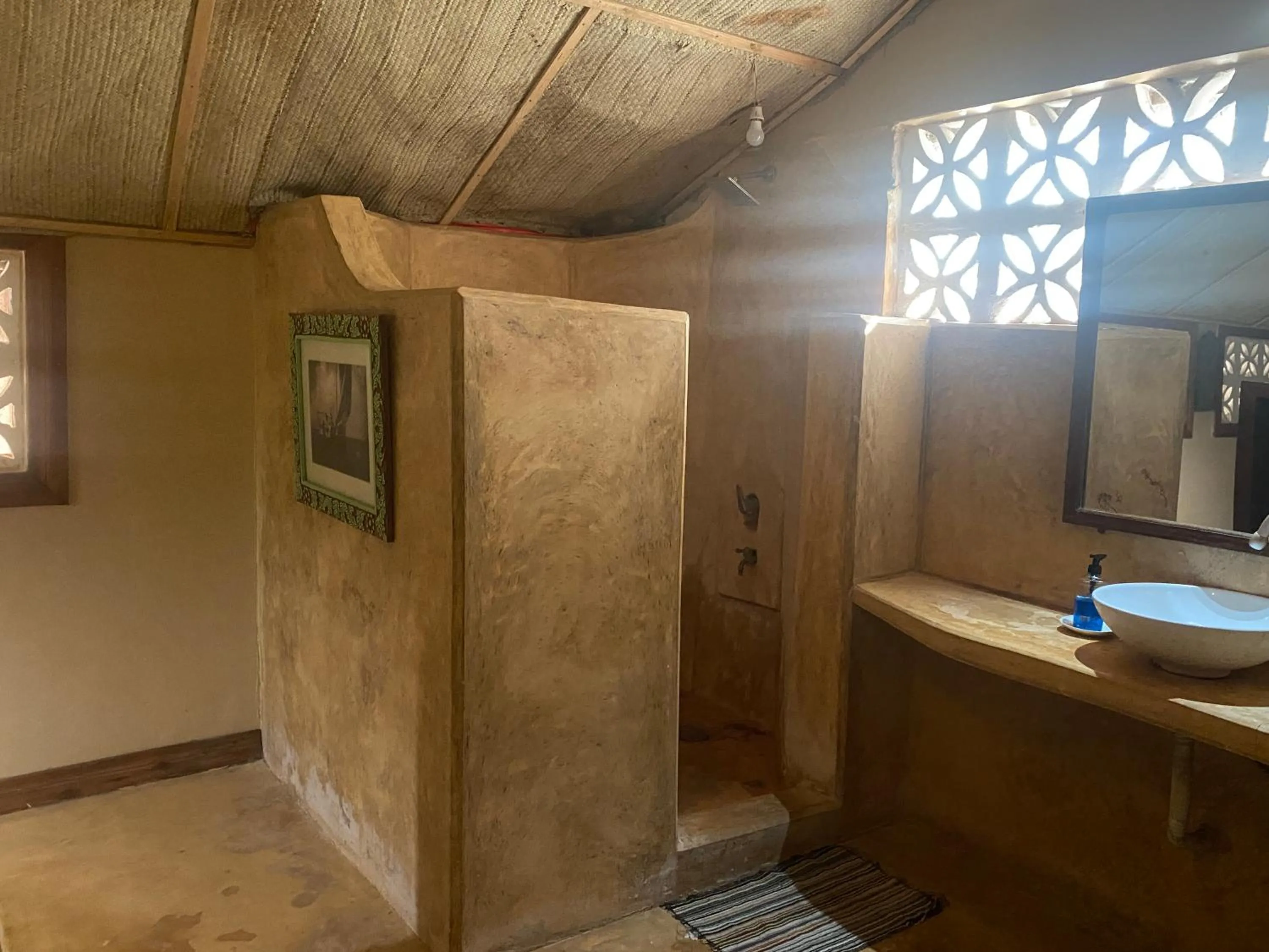 Bathroom in Mbuyuni Beach Village