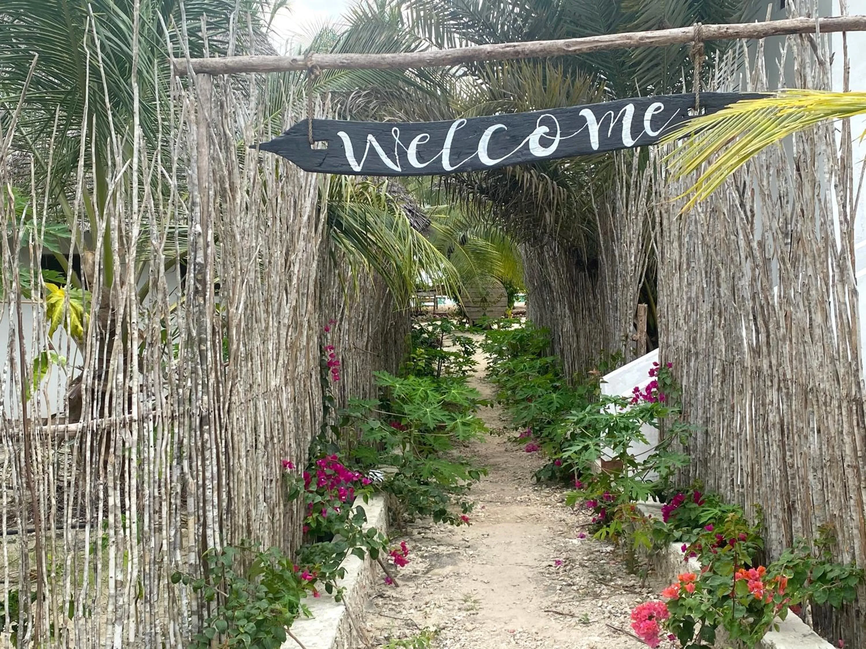 Facade/entrance in Mbuyuni Beach Village