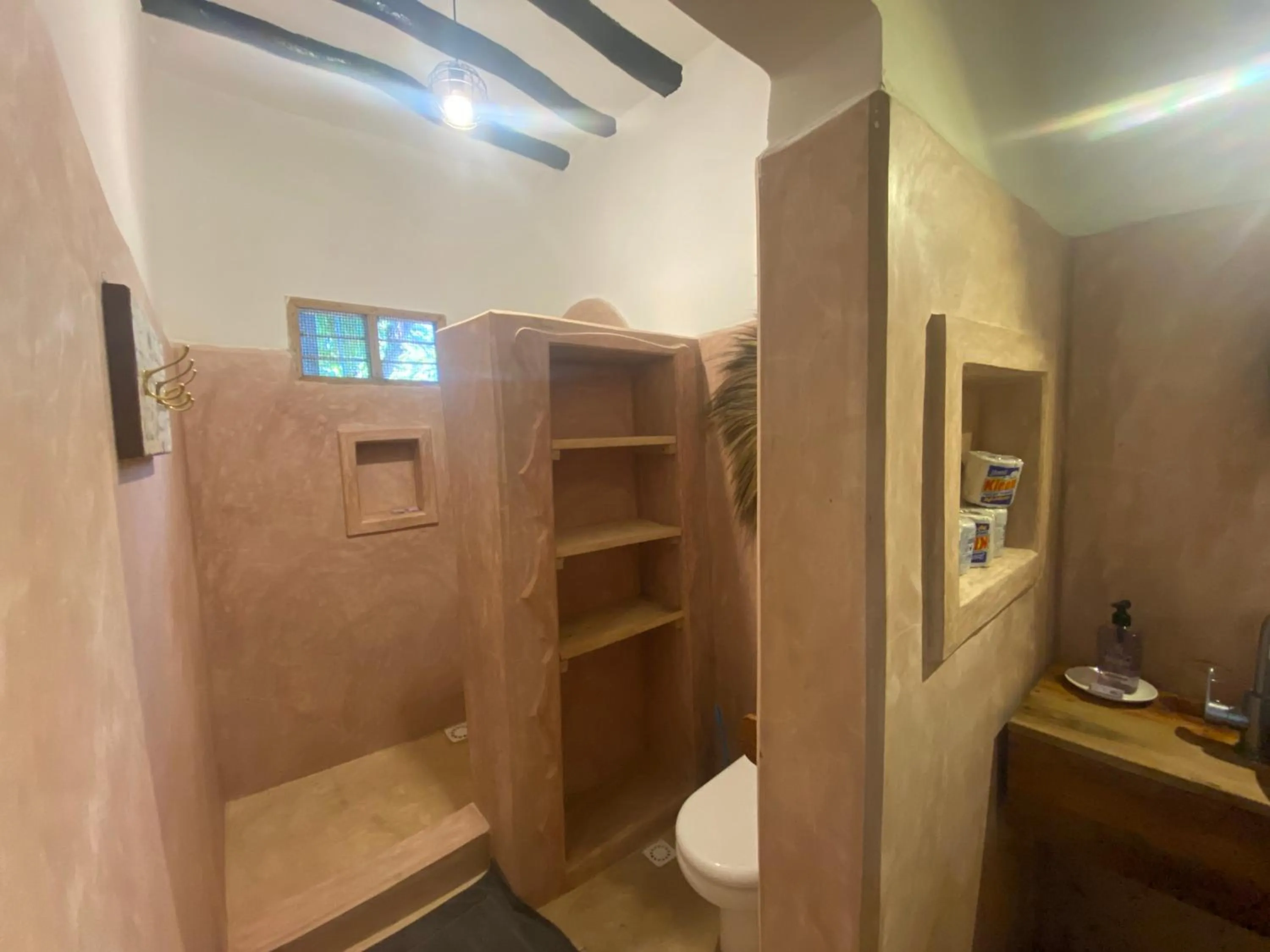 Shower in Mbuyuni Beach Village