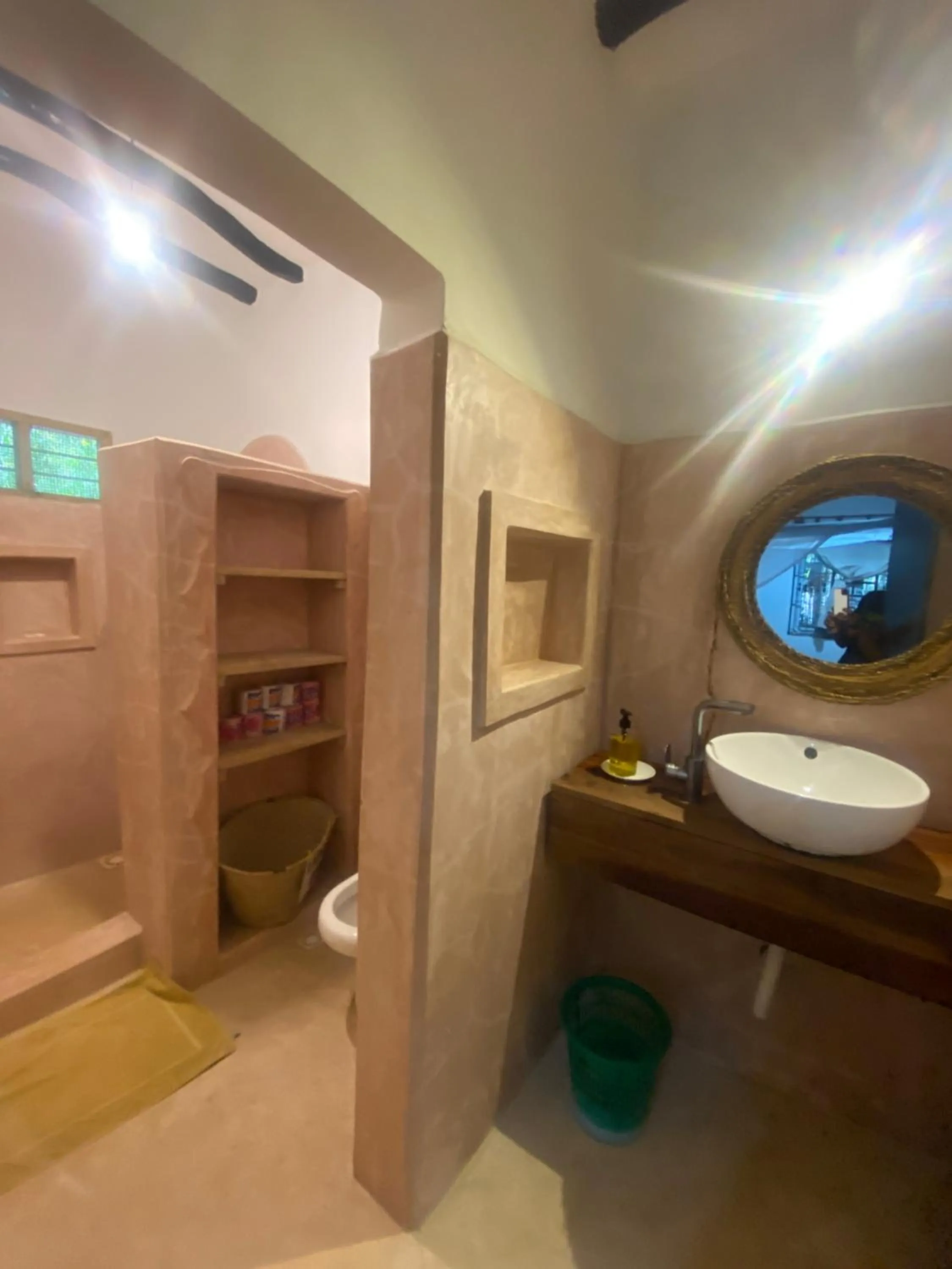 Toilet in Mbuyuni Beach Village