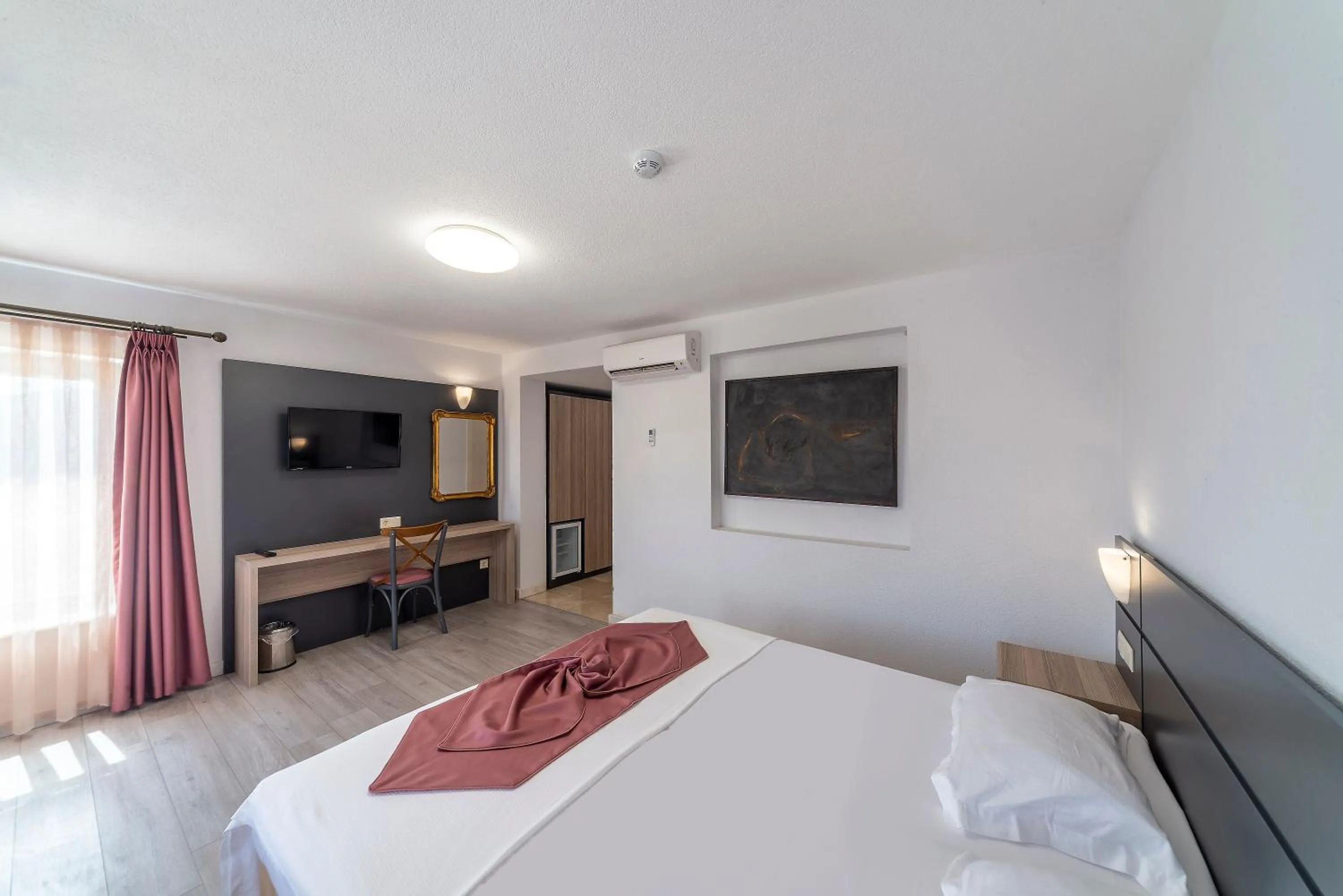 Bed in laden hotel bodrum