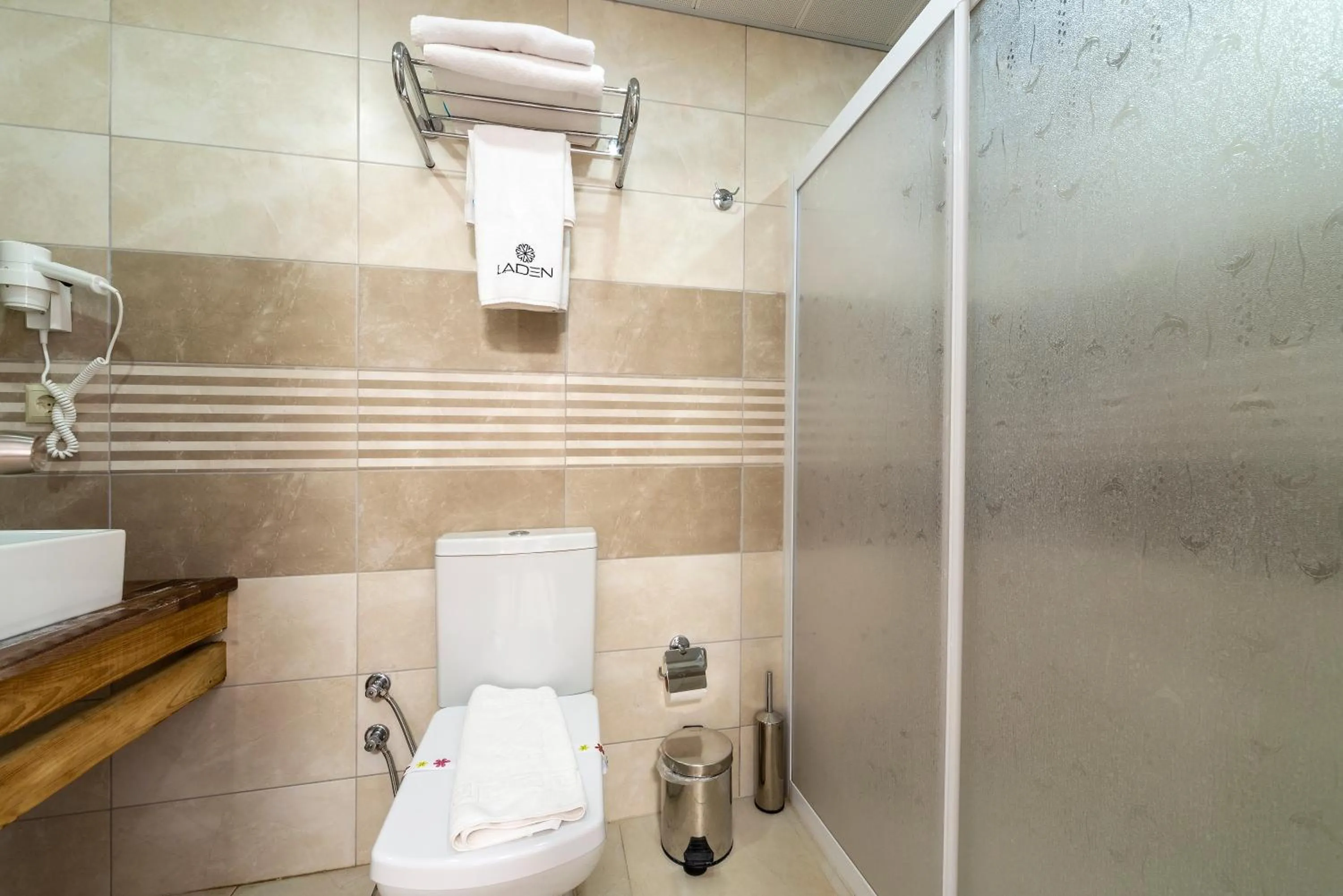 Bathroom in laden hotel bodrum