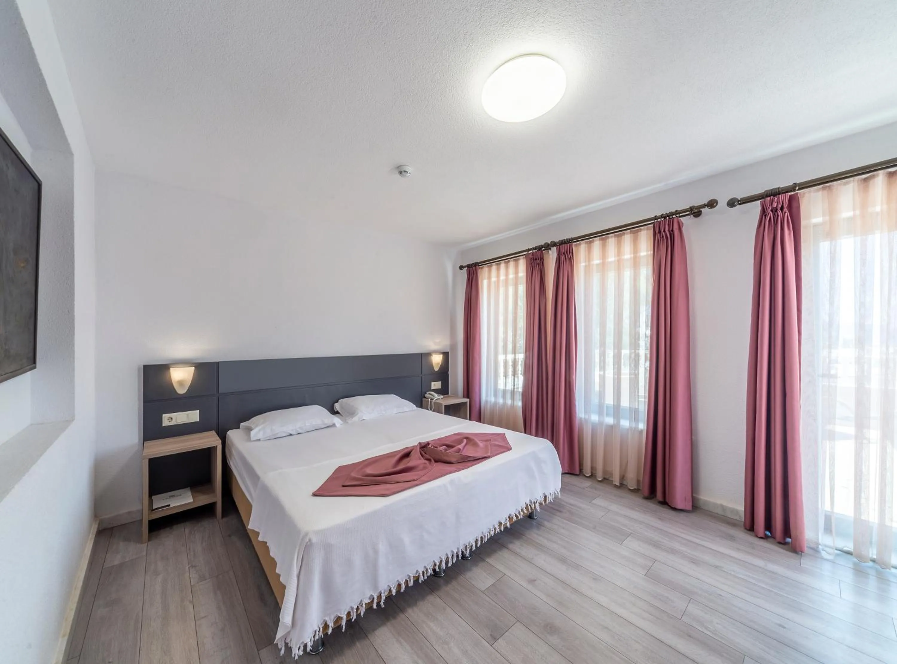 Bed in laden hotel bodrum