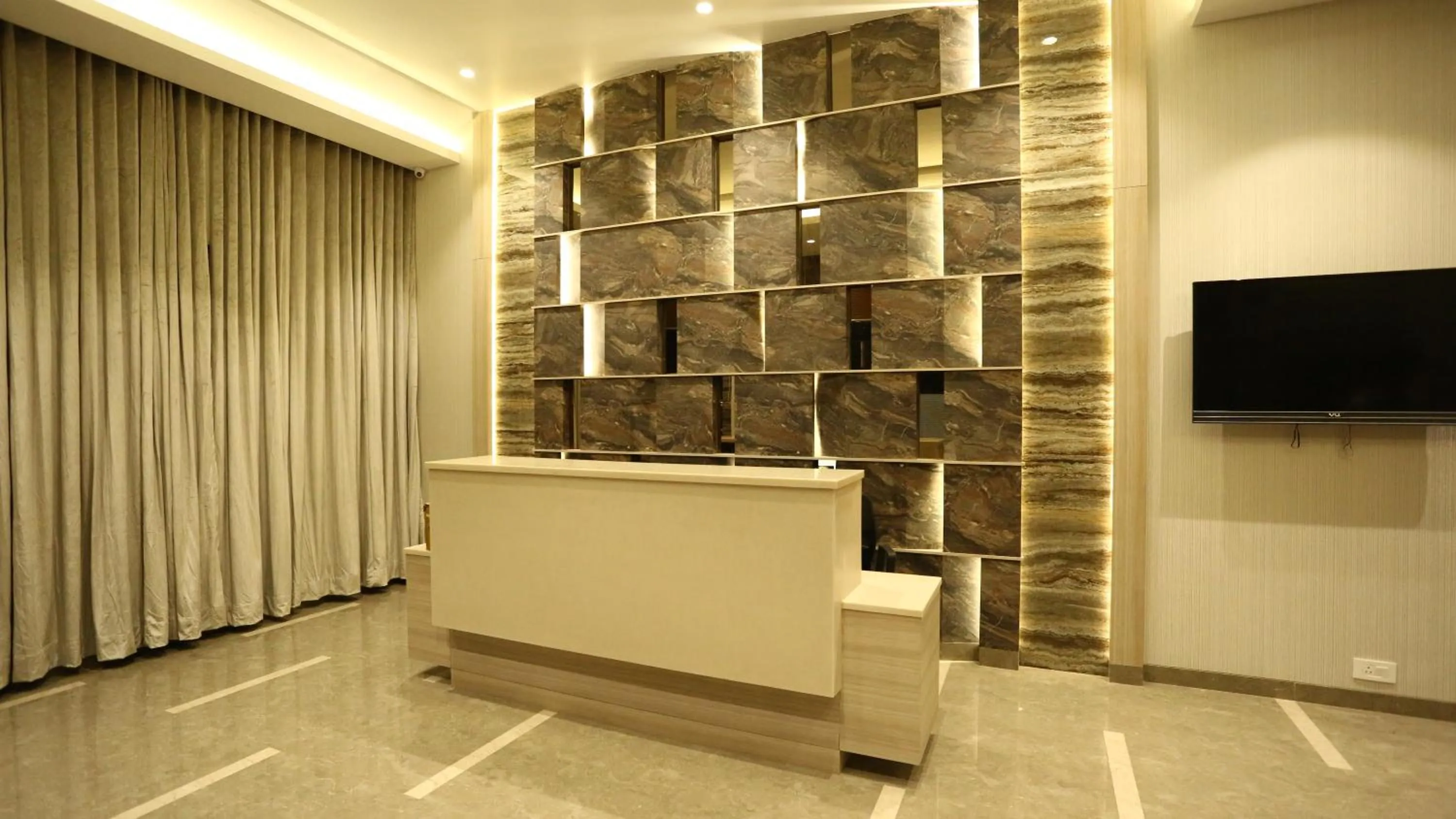 Lobby or reception in Hotel Grand Parivaar