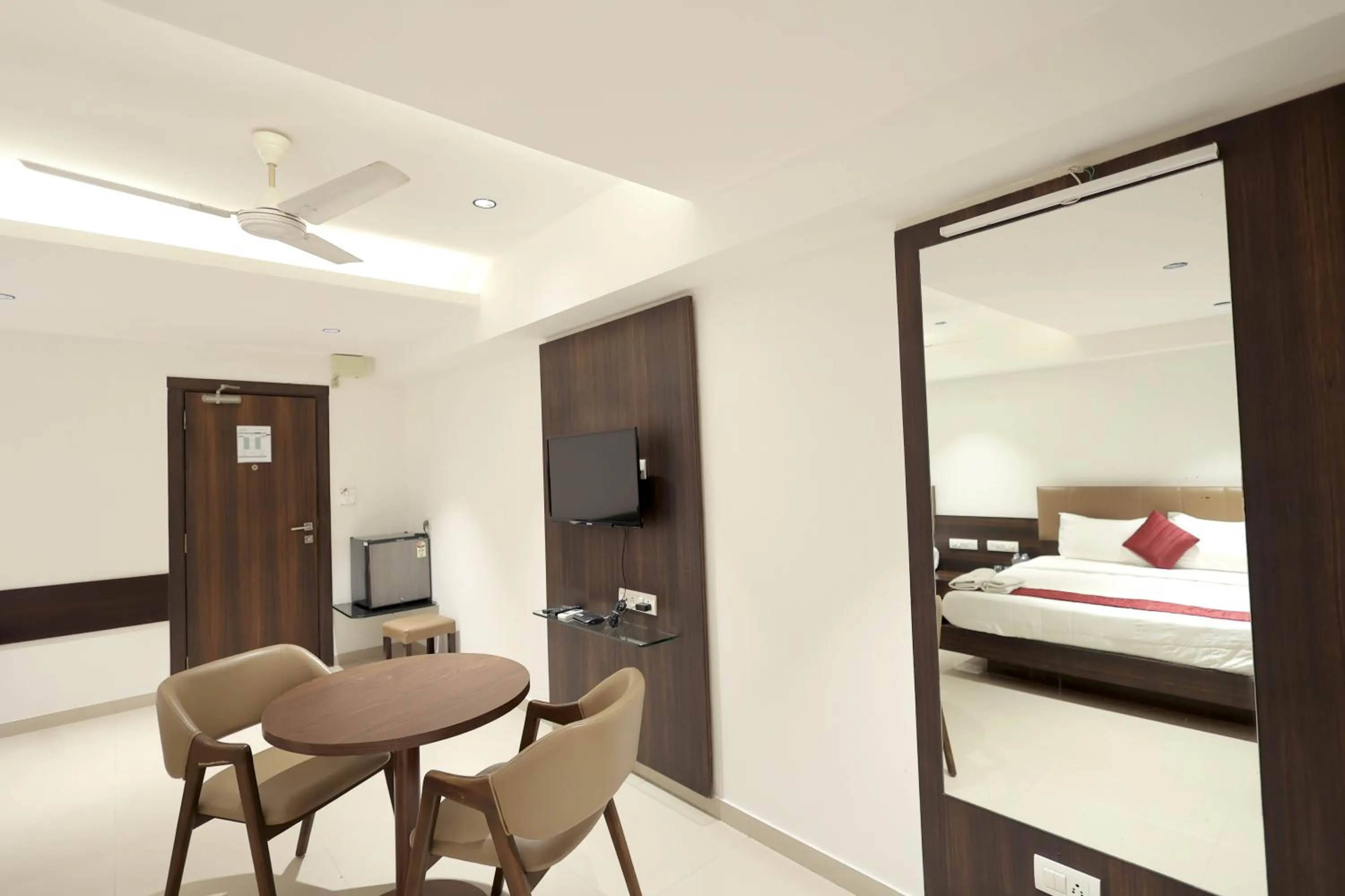 Bed in Hotel Shagun, Piplod City Centre Surat