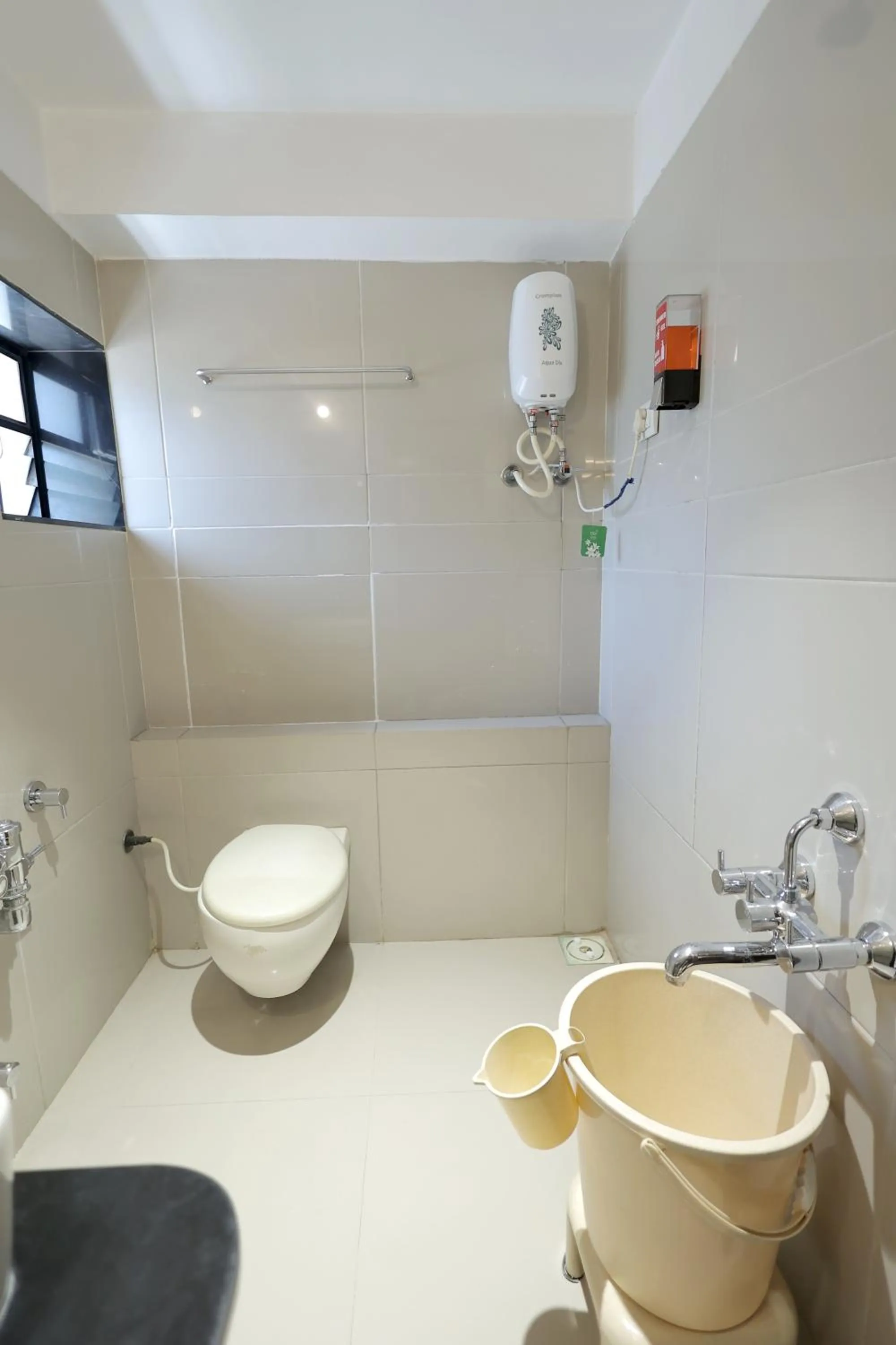 Bathroom in Hotel Shagun, Piplod City Centre Surat