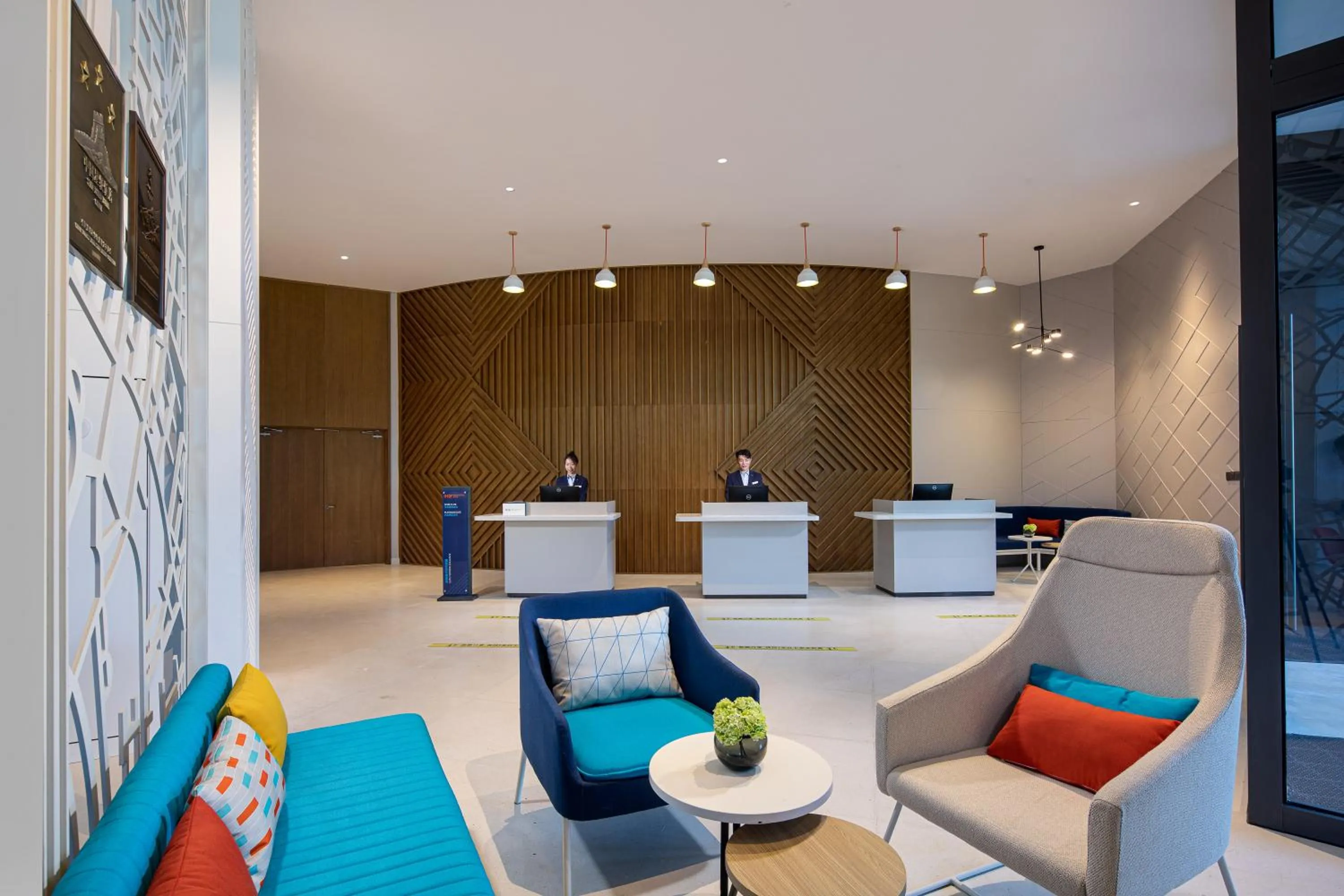 Lobby or reception in Holiday Inn Express Chongli by IHG
