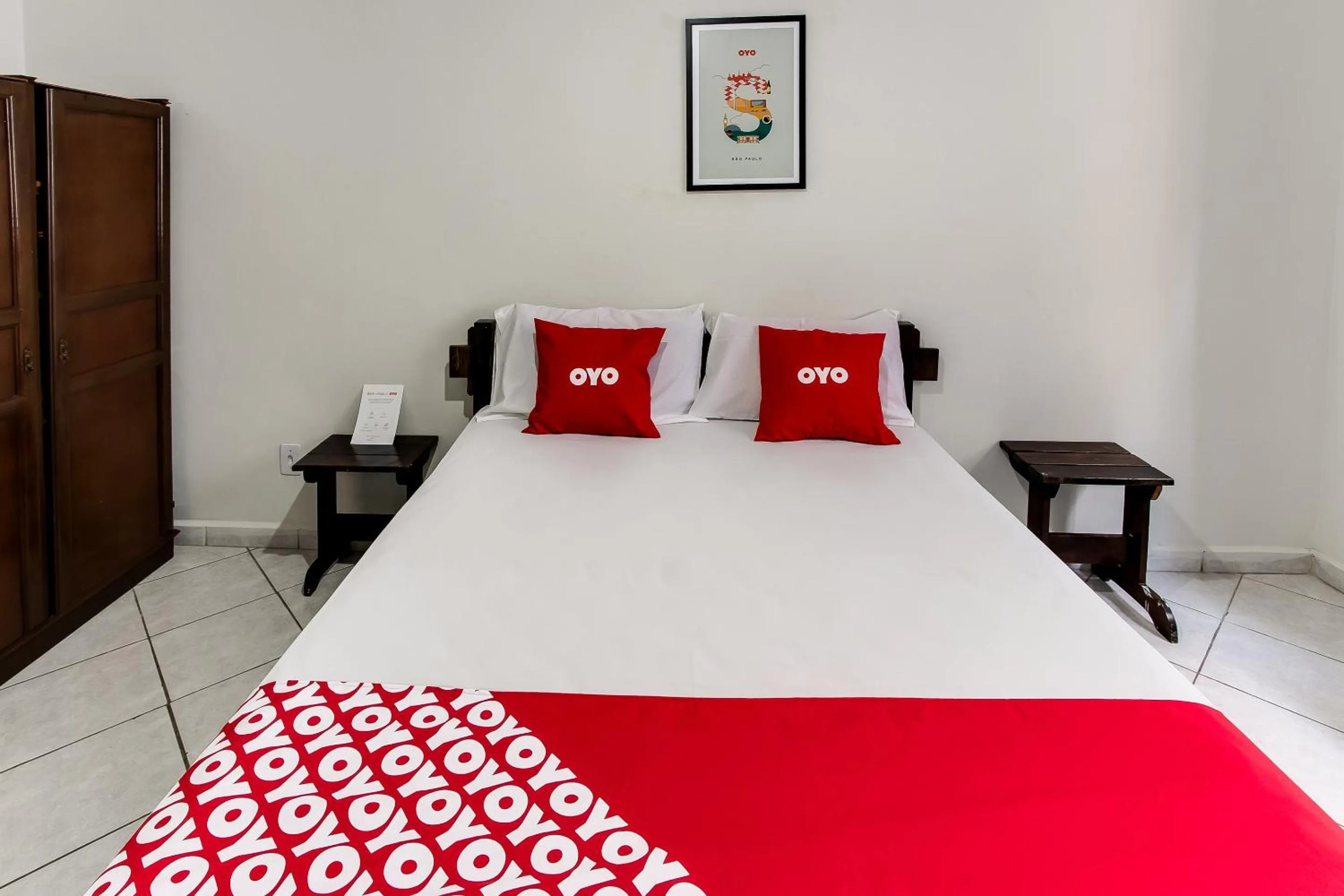 Bedroom in OYO Hotel Nobrega Aeroporto de Congonhas, São Paulo