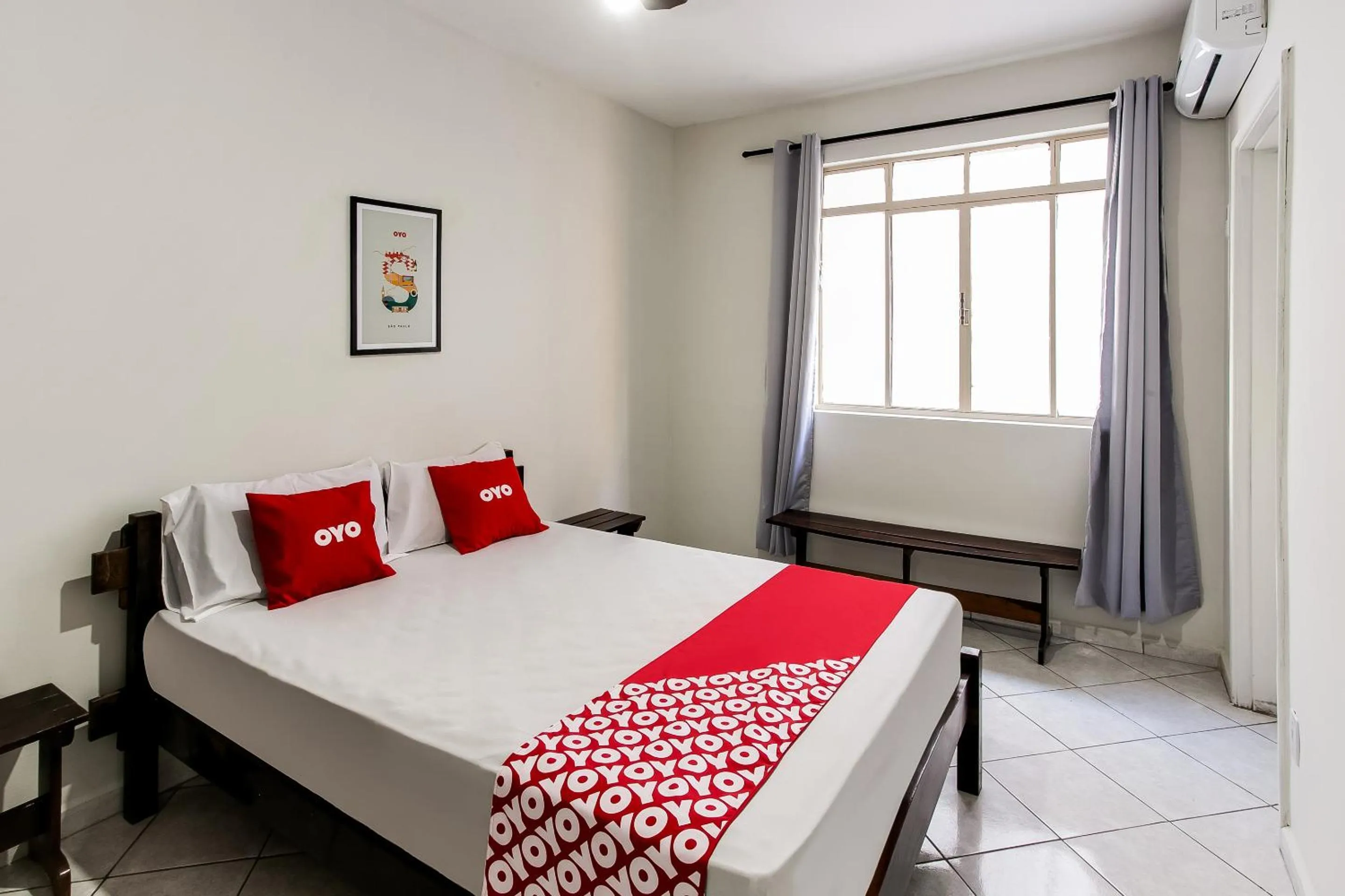 Bedroom in OYO Hotel Nobrega Aeroporto de Congonhas, São Paulo