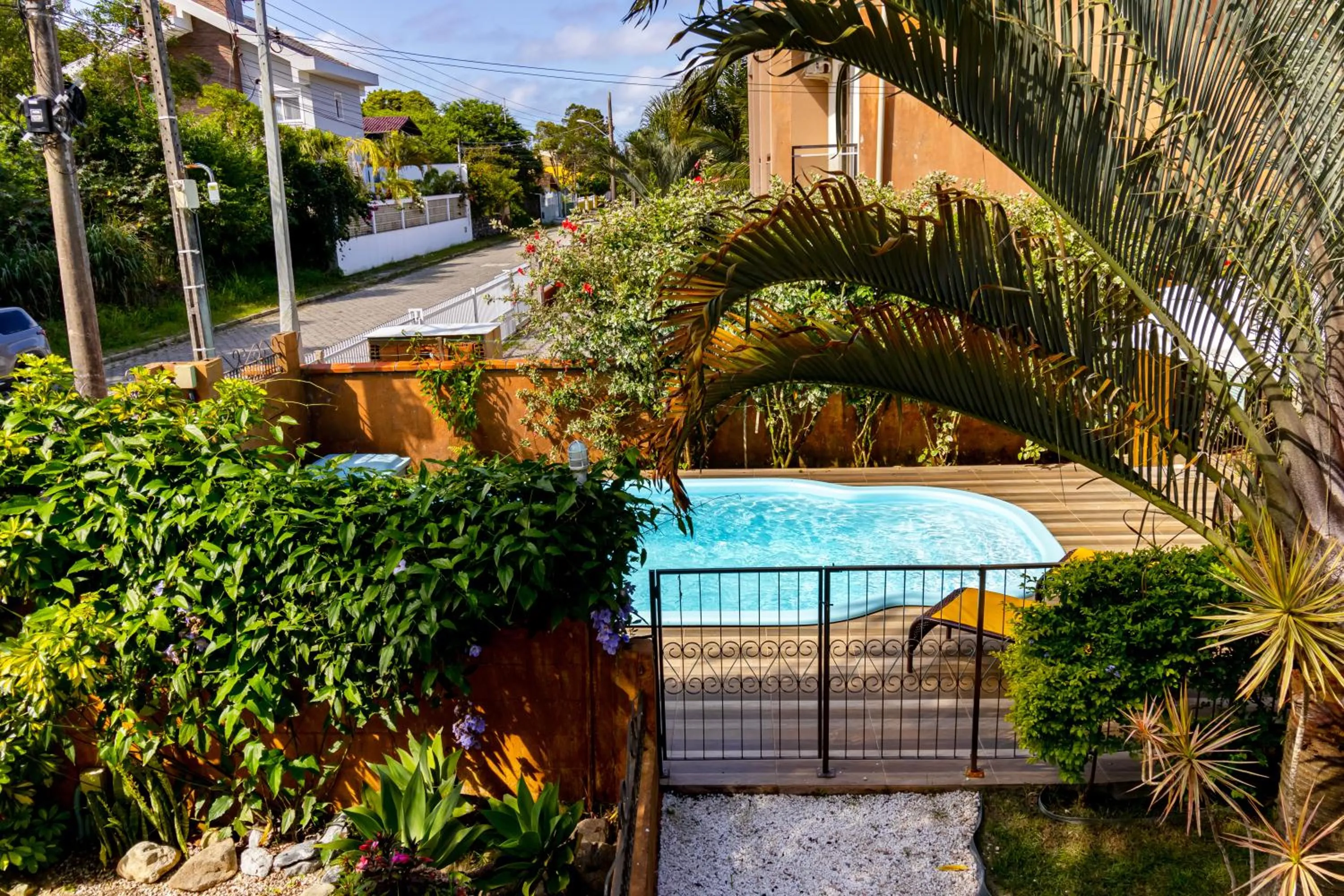 Garden in Pousada Don Pablo