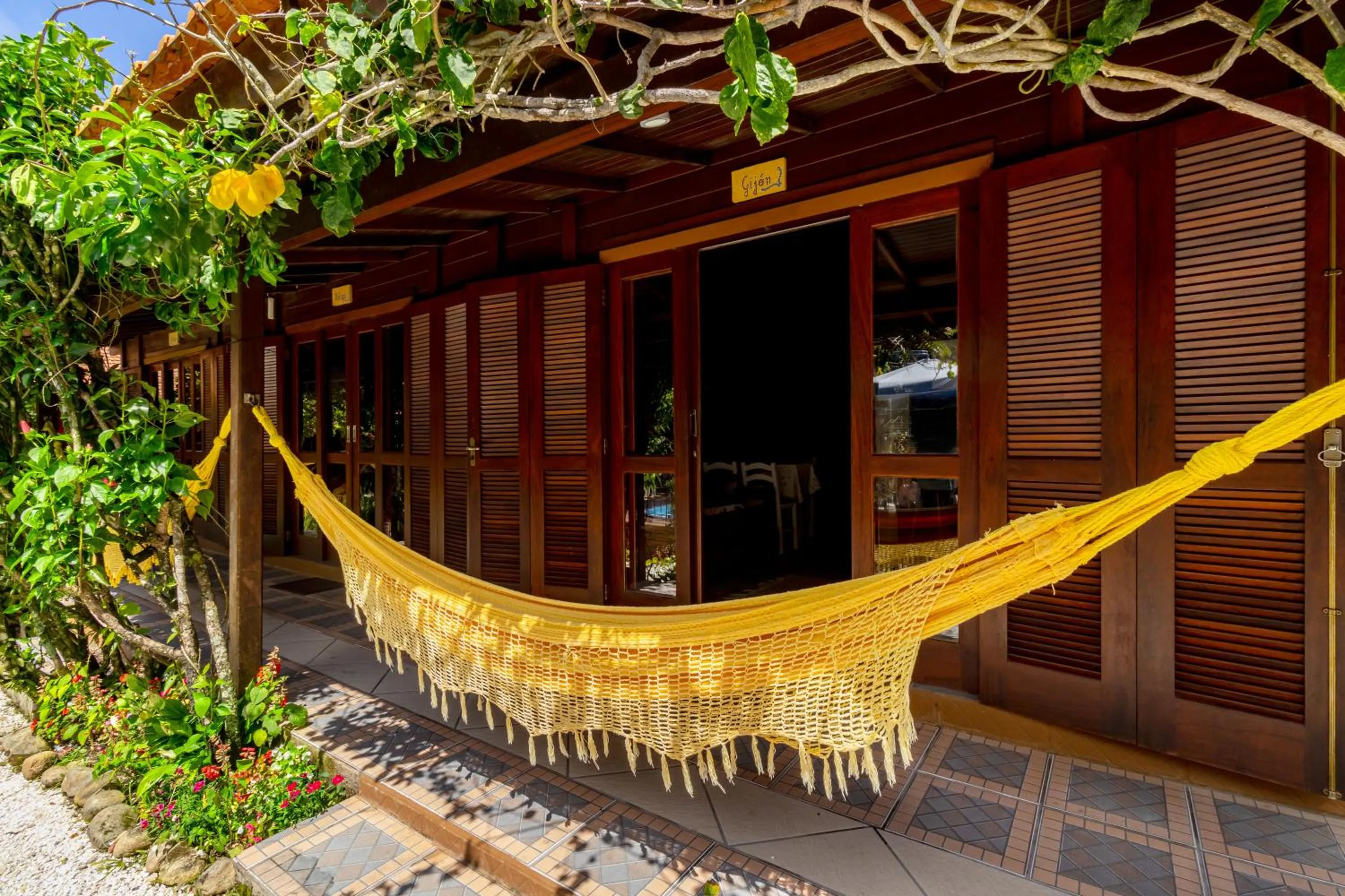 Patio in Pousada Don Pablo