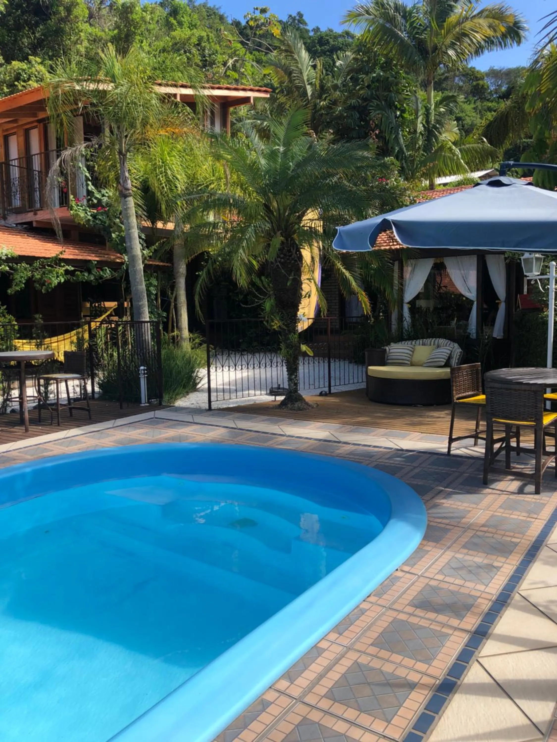 Swimming pool in Pousada Don Pablo