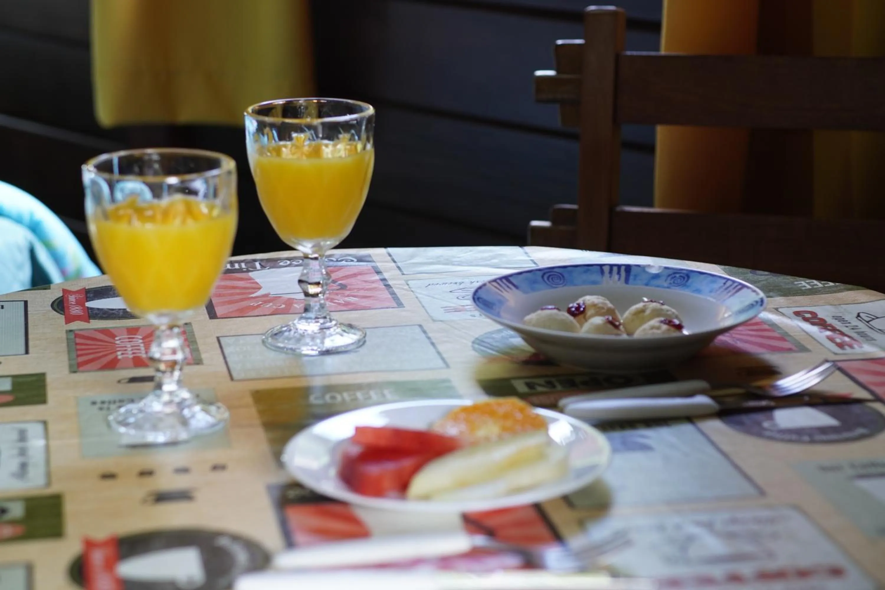 Food and drinks in Pousada Don Pablo