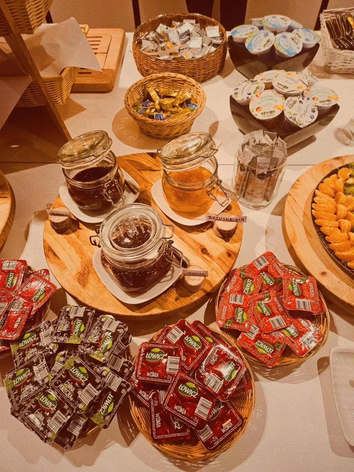 Food close-up in Hotel Borowiecki