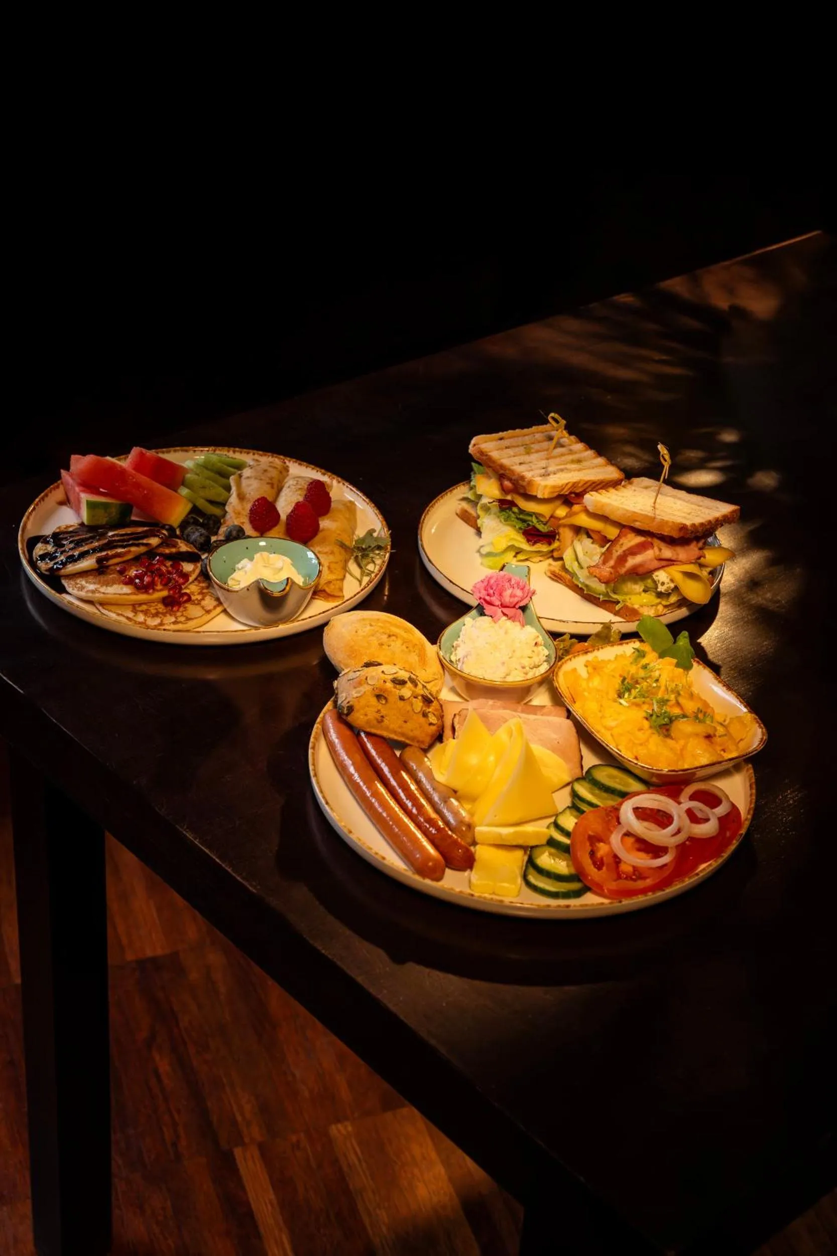 Breakfast in Hotel Borowiecki