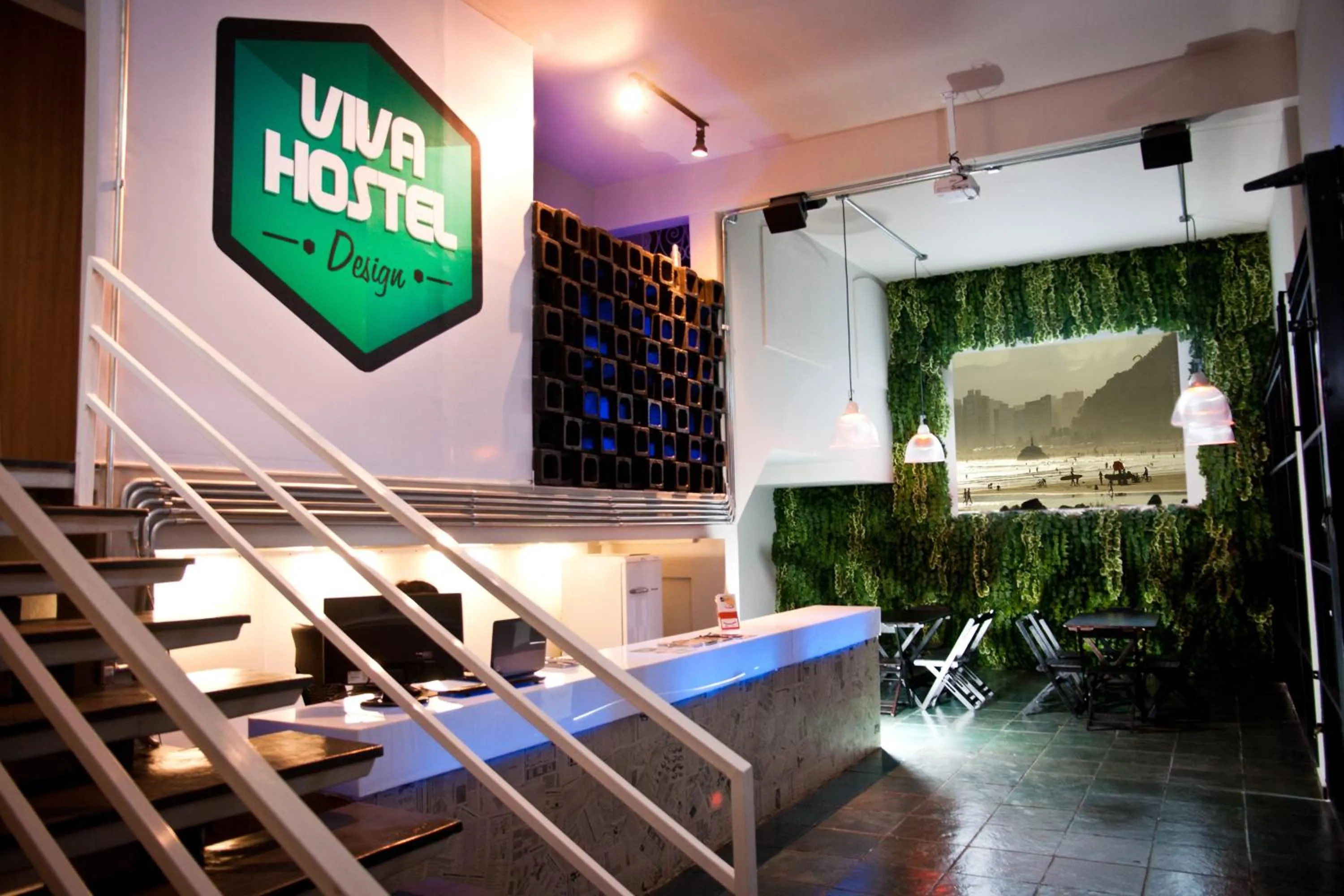 Lobby or reception in Viva Hostel Design