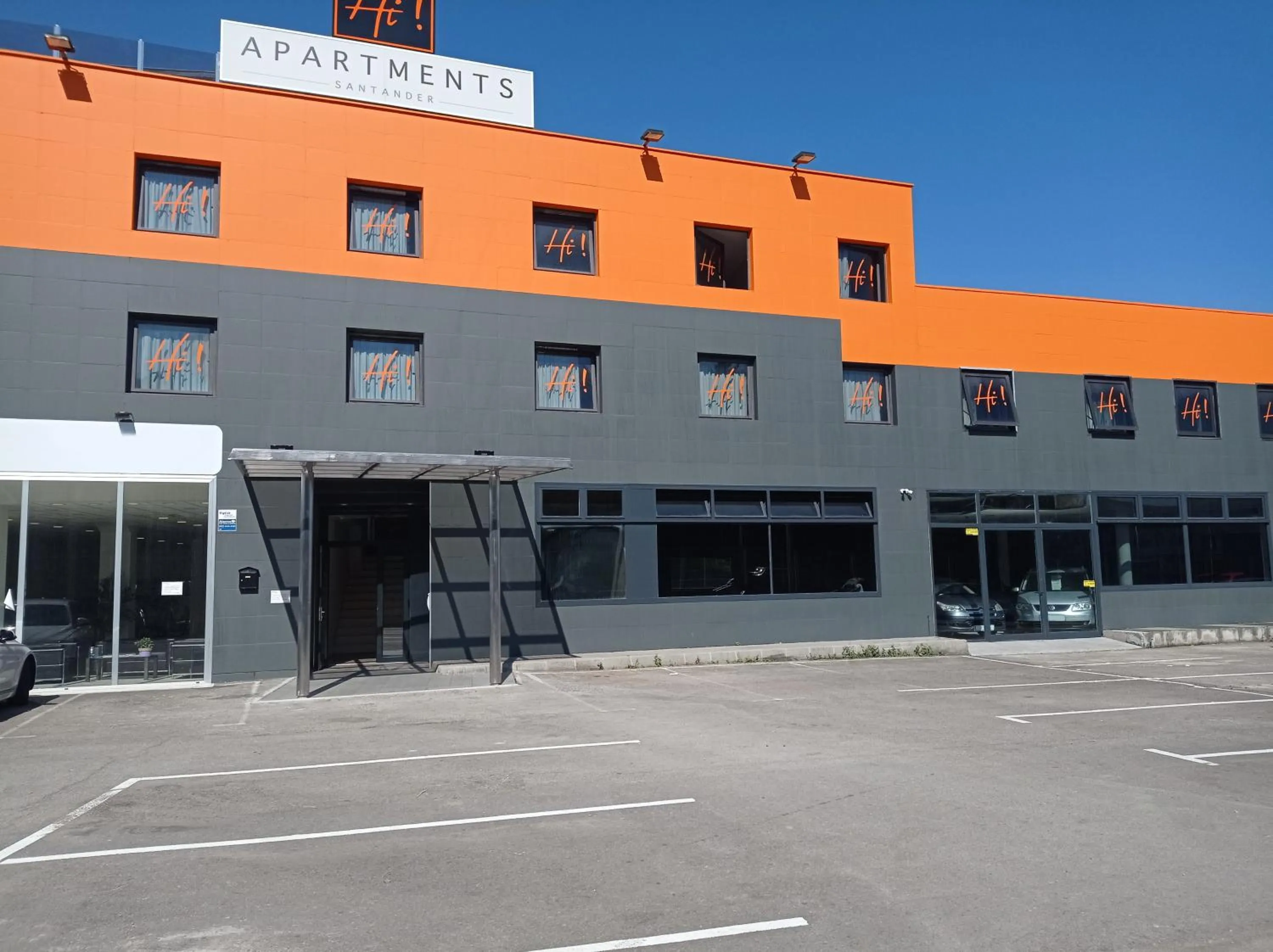 Property building in Apartamentos Hi Apartaments Santander 3000