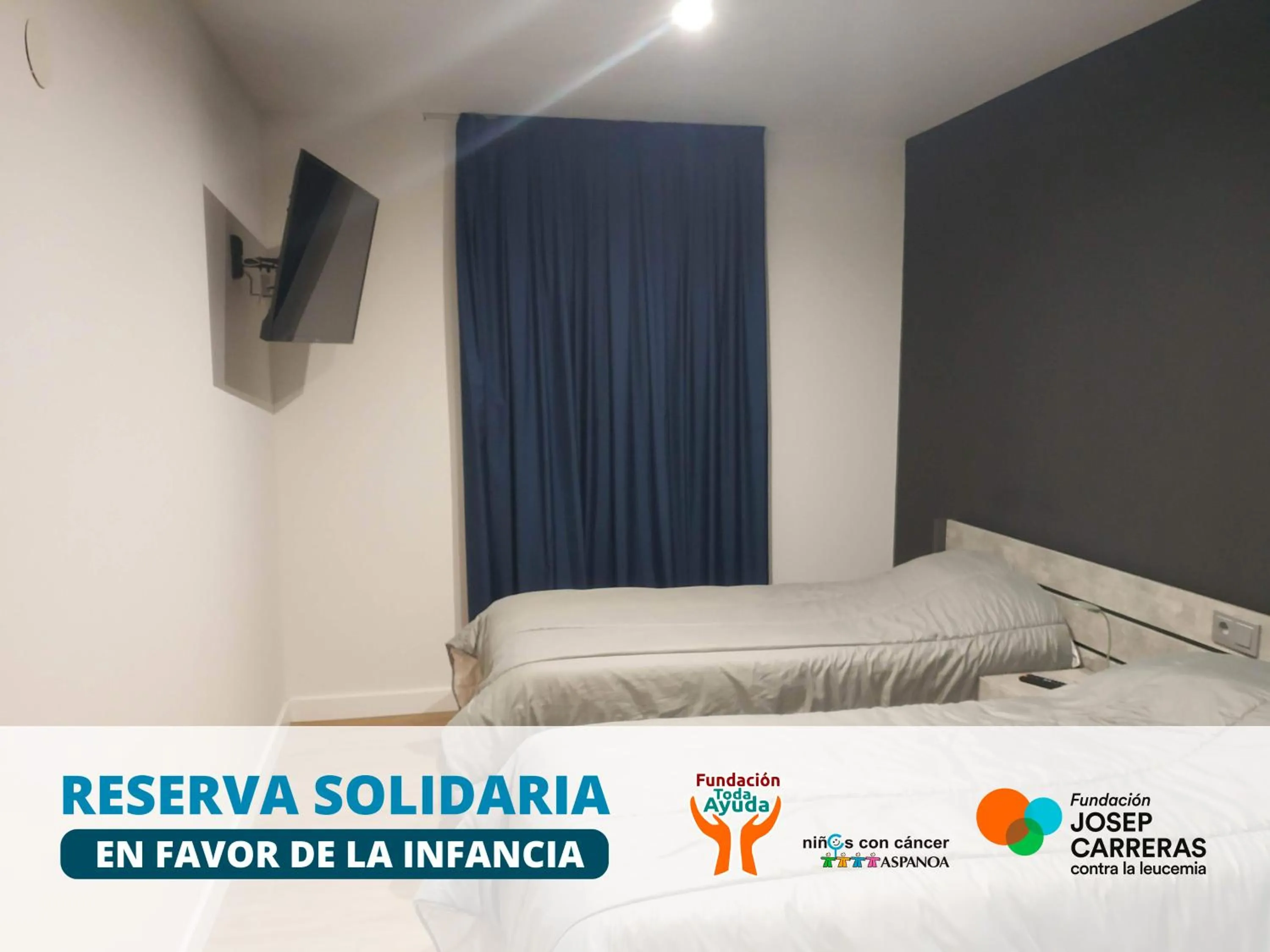 Bed in Apartamentos Hi Apartaments Santander 3000