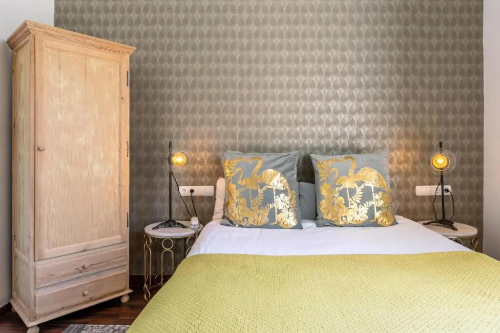 Bed in Catedral Suites Jerez