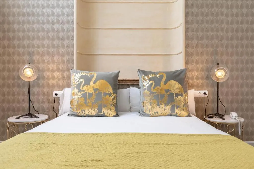 Bed in Catedral Suites Jerez