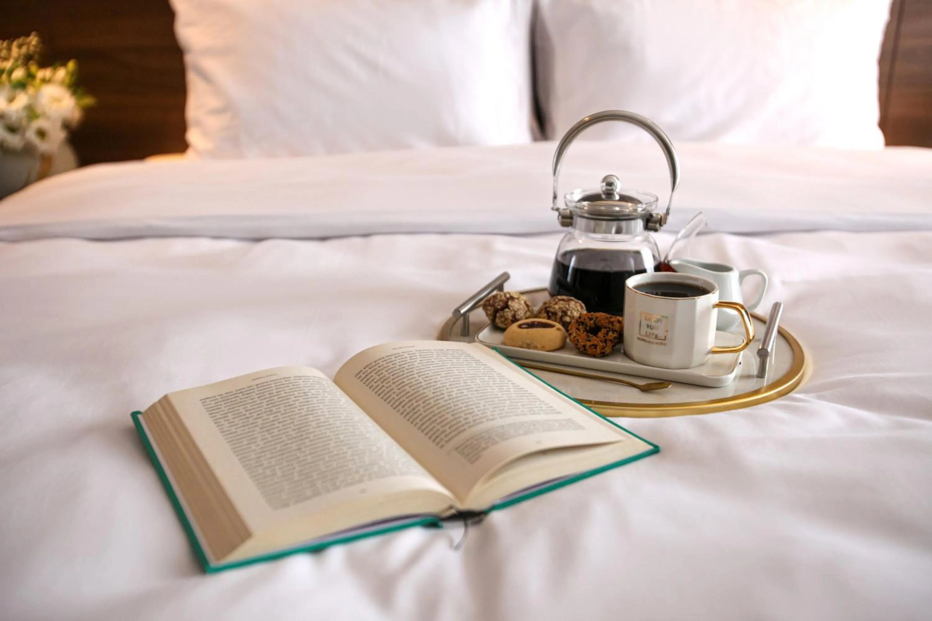 Bed in Dora Pera Hotel