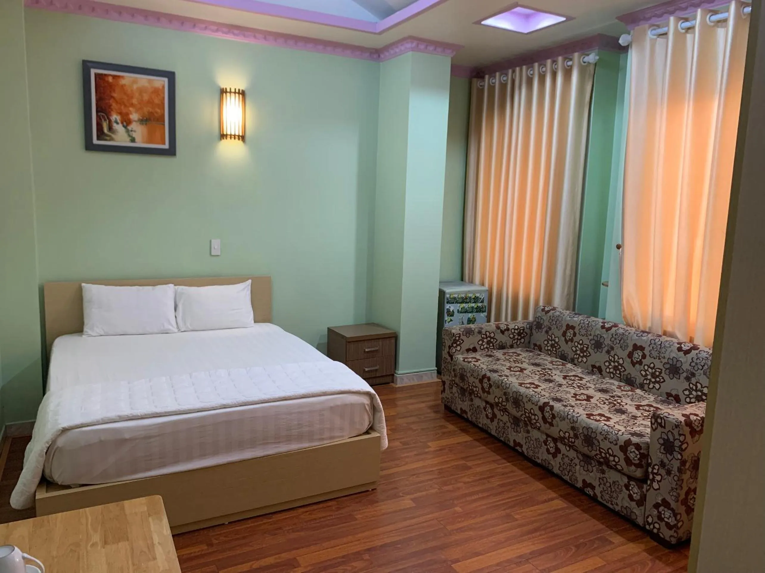 Bed in Dong Duong Hotel