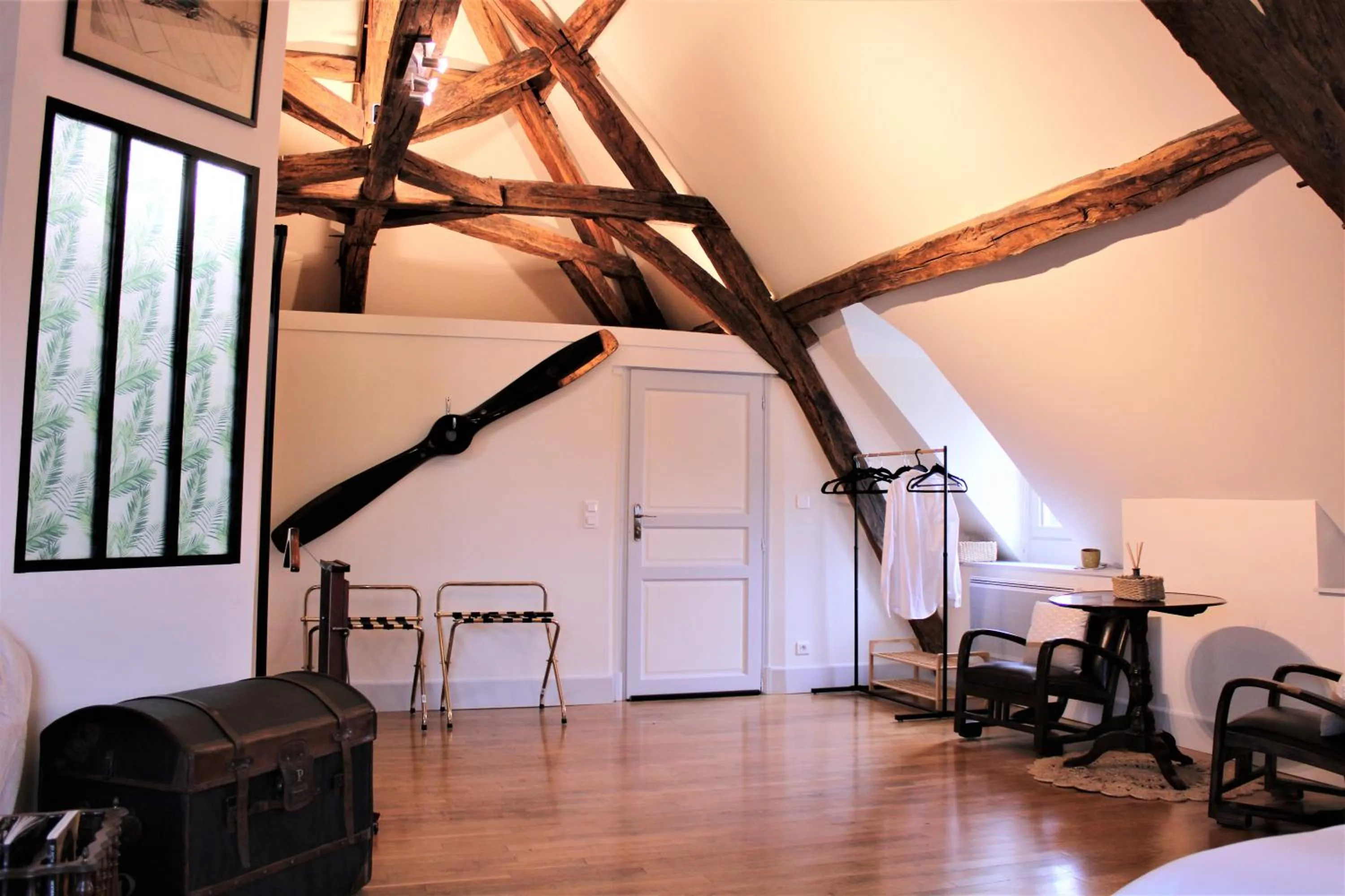 Bedroom in Chambre d'hôtes "Au bord de Loire"