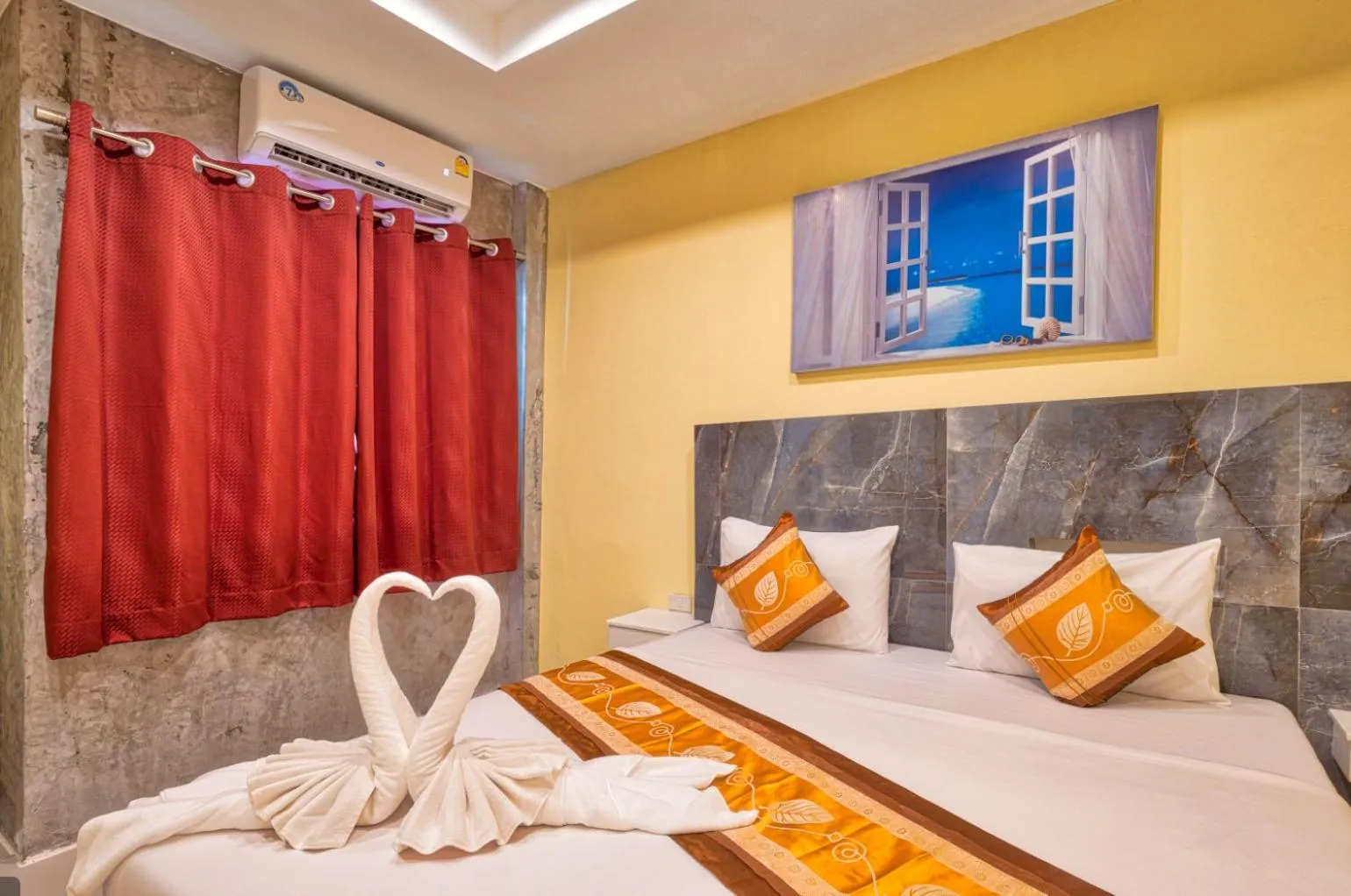 Bed in TJ Patong Hotel - SHA Plus