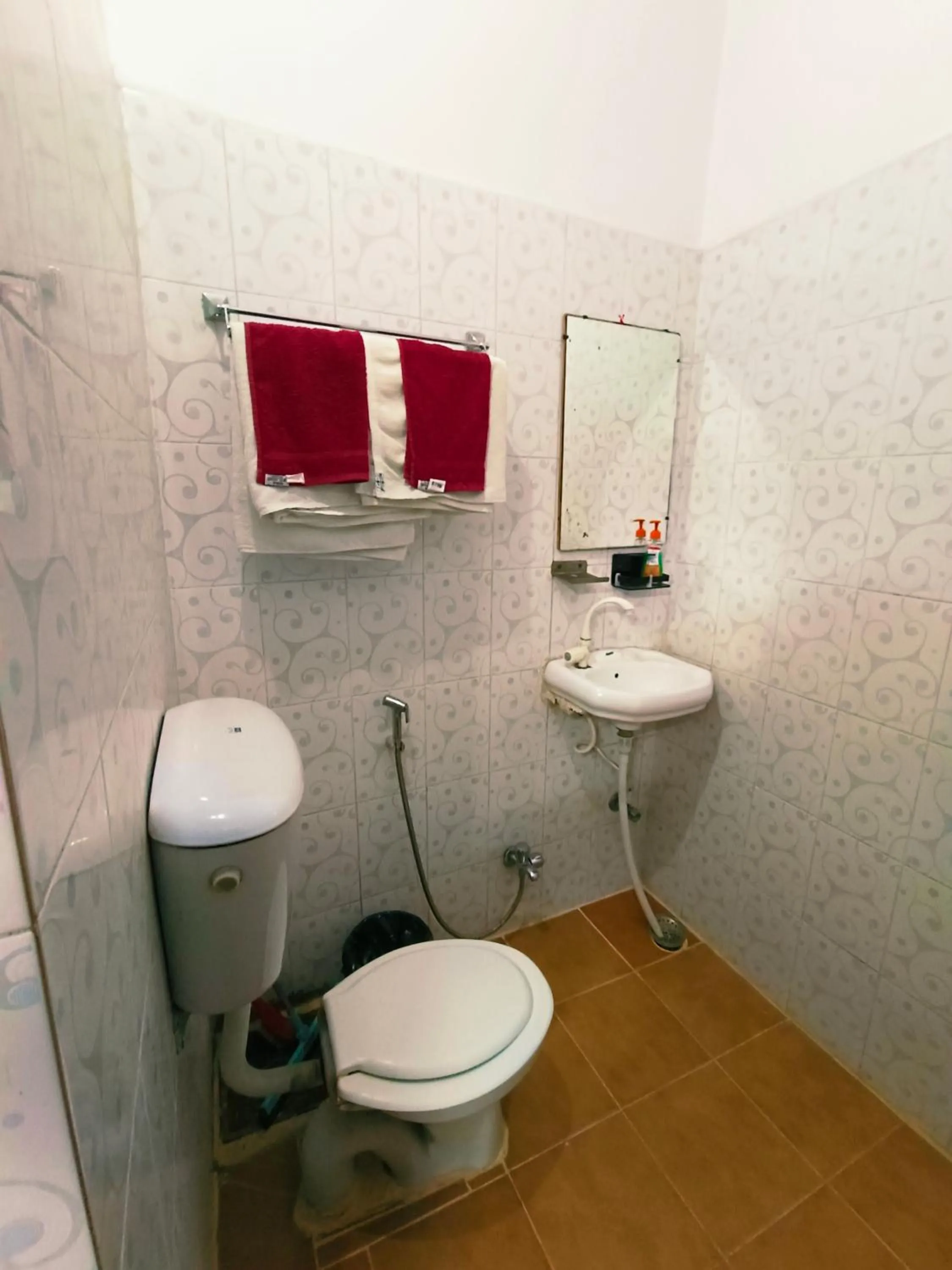 Toilet in Baba Guest House