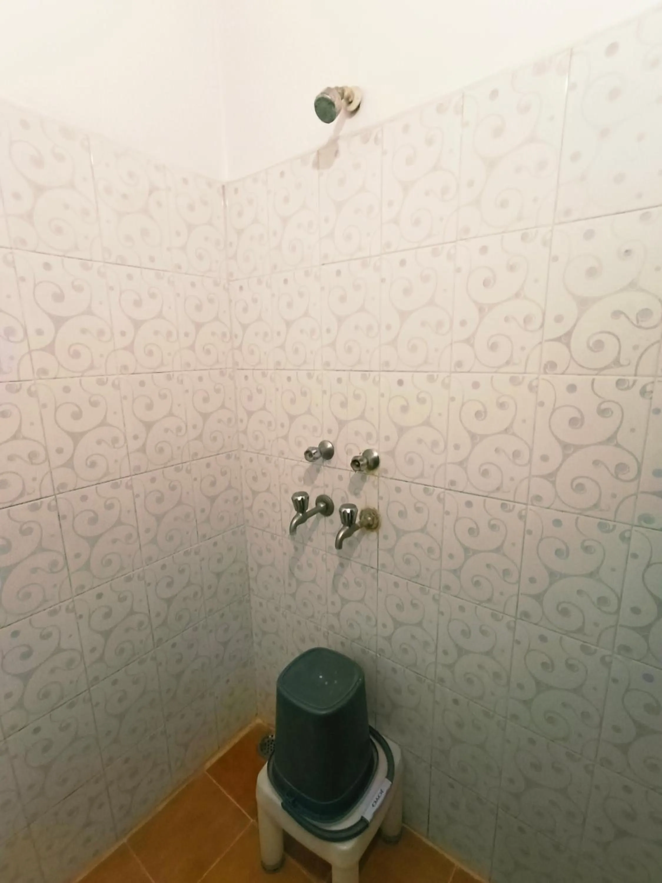 Shower in Baba Guest House