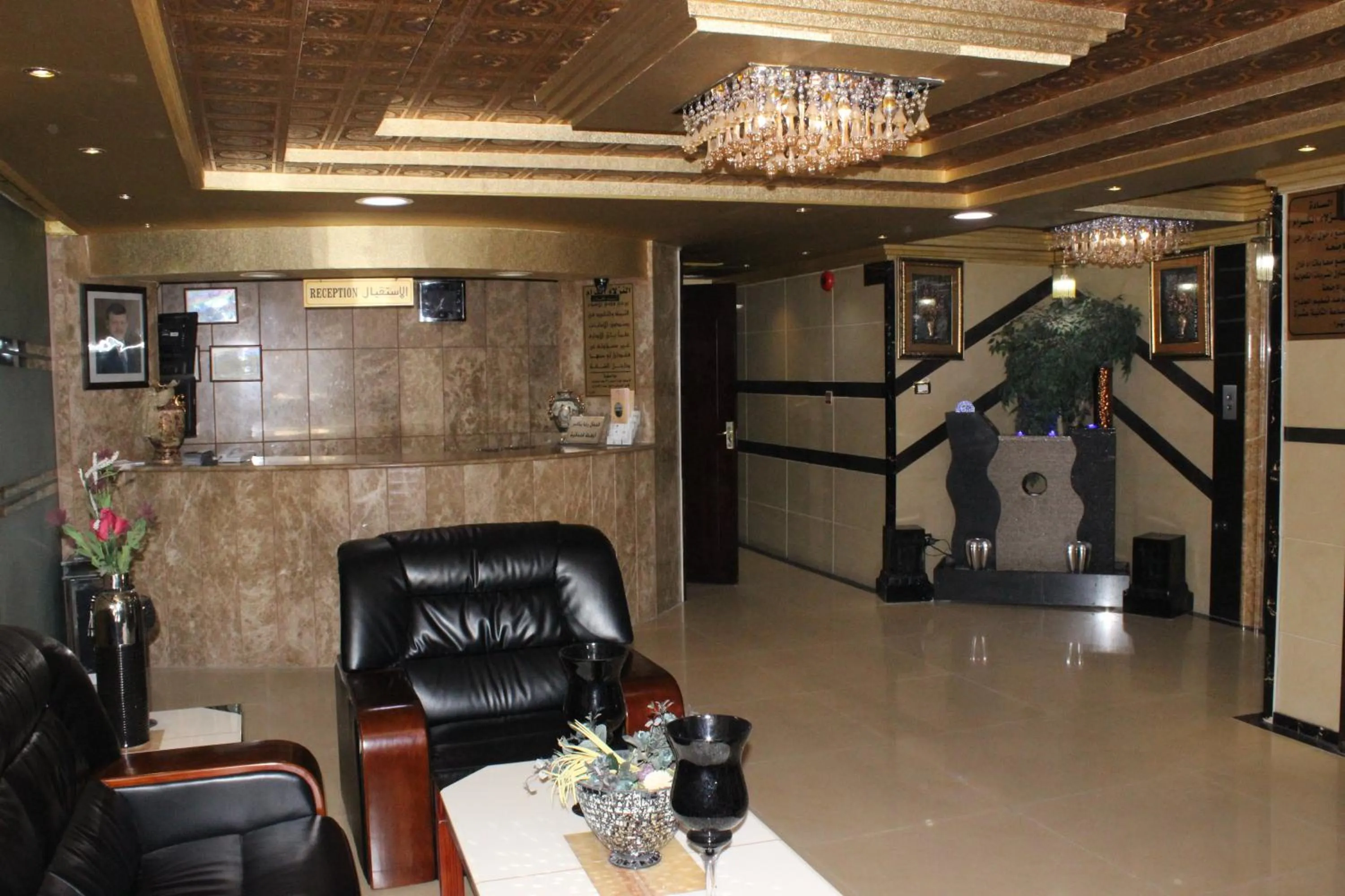 Lobby or reception in Rana Palace