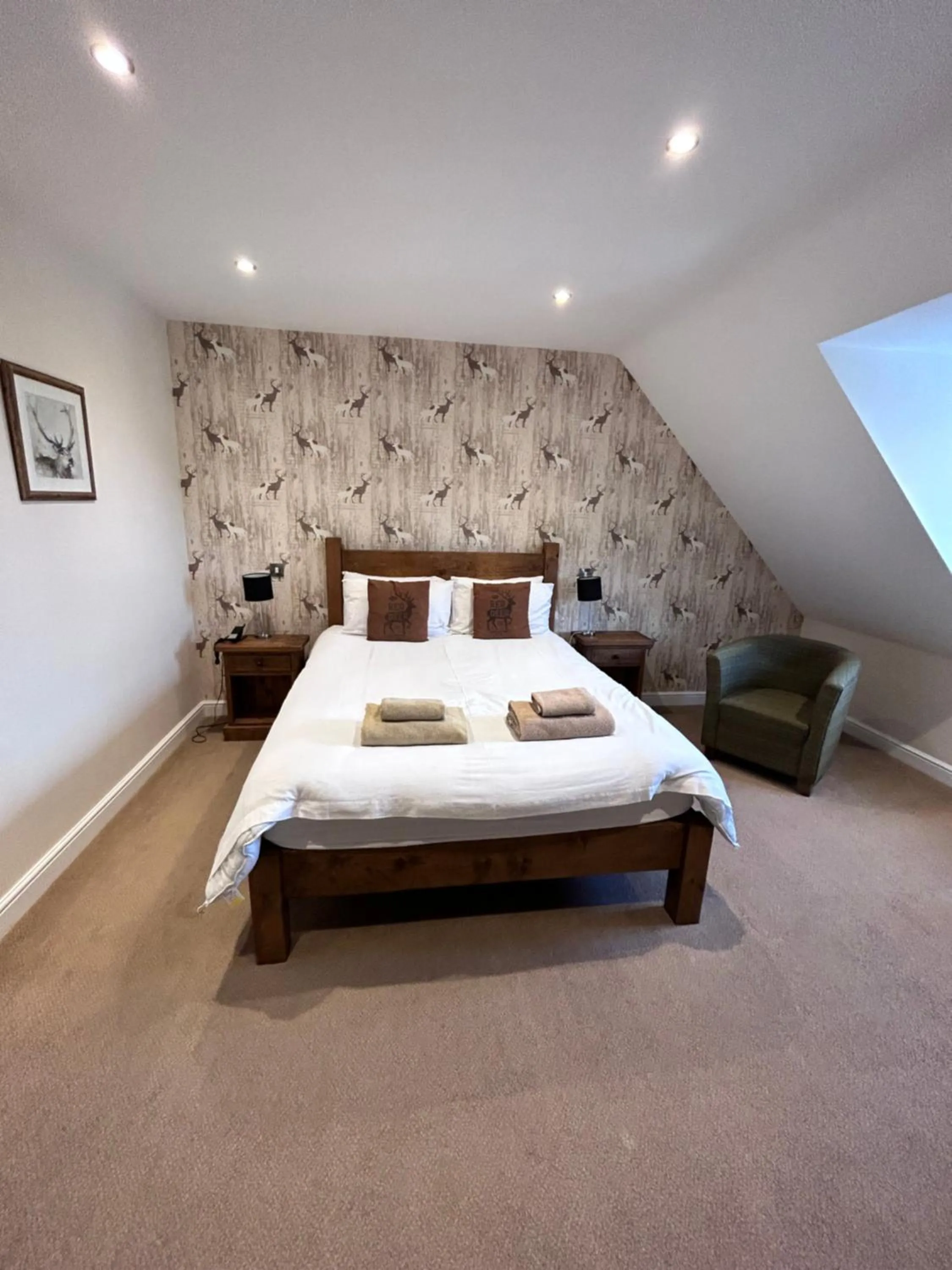Bed in The White Hart Inn