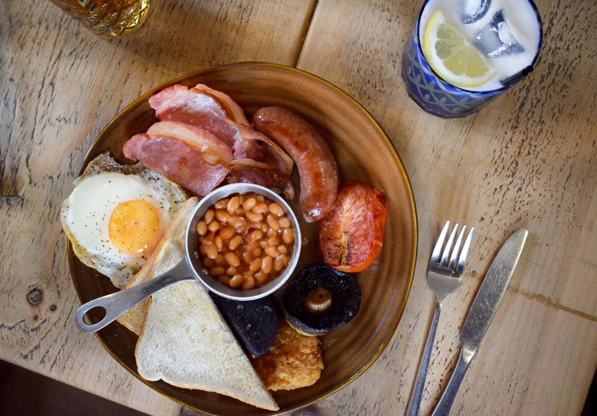 Food close-up in The White Hart Inn