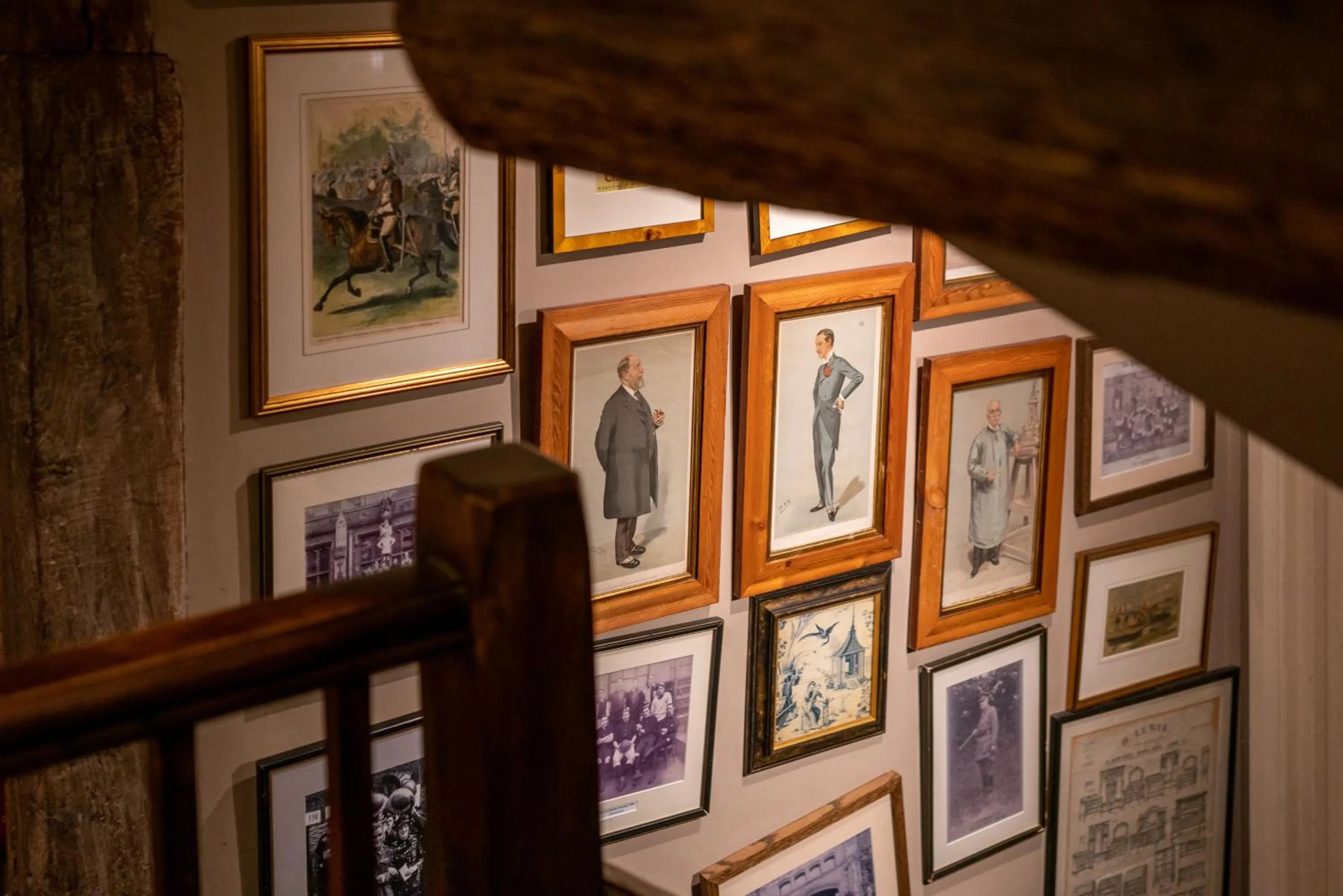 Decorative detail in The Anchor Inn