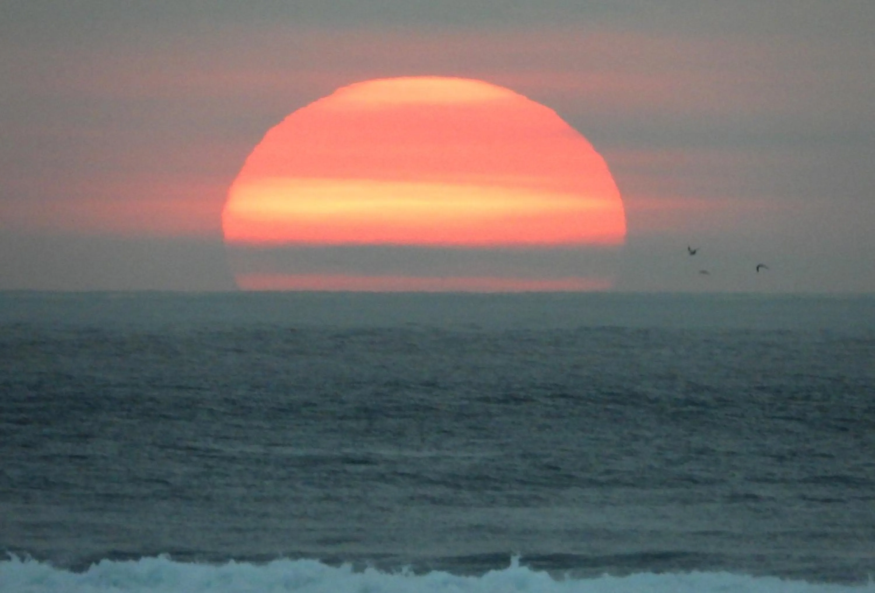 Sunset in Jawa Jiwa G-Land Resort