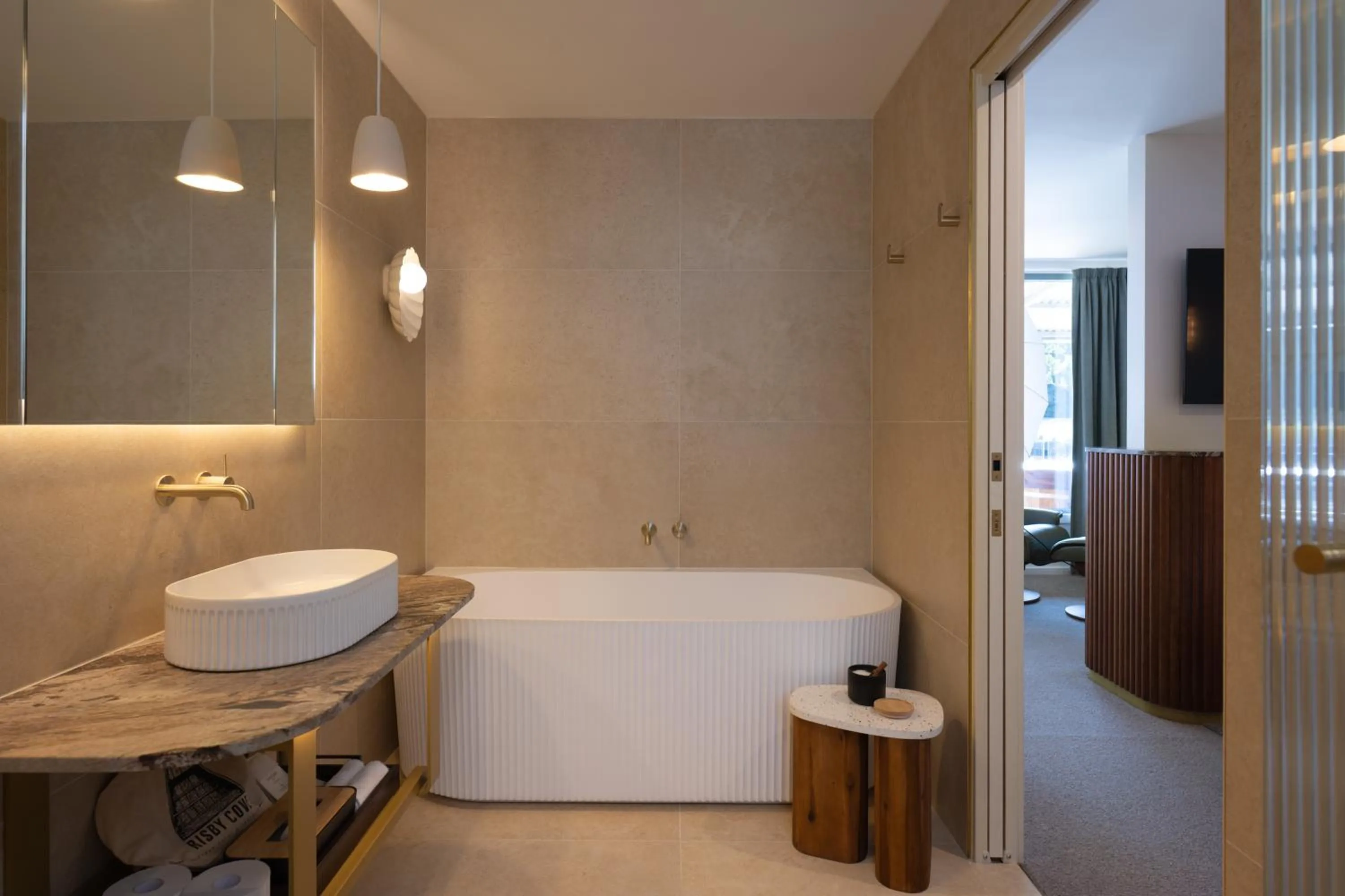 Bathroom in Risby Cove Boutique Hotel