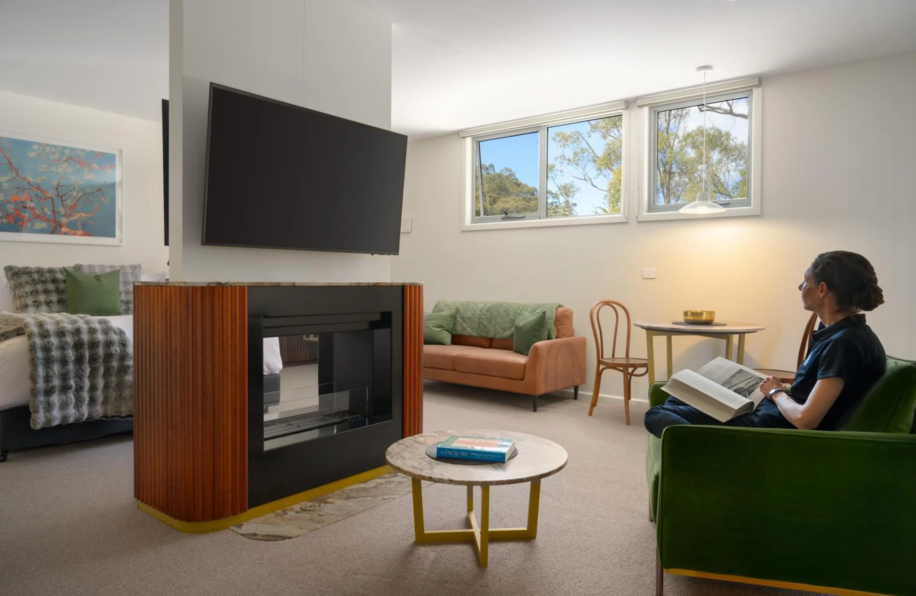 Living room in Risby Cove Boutique Hotel