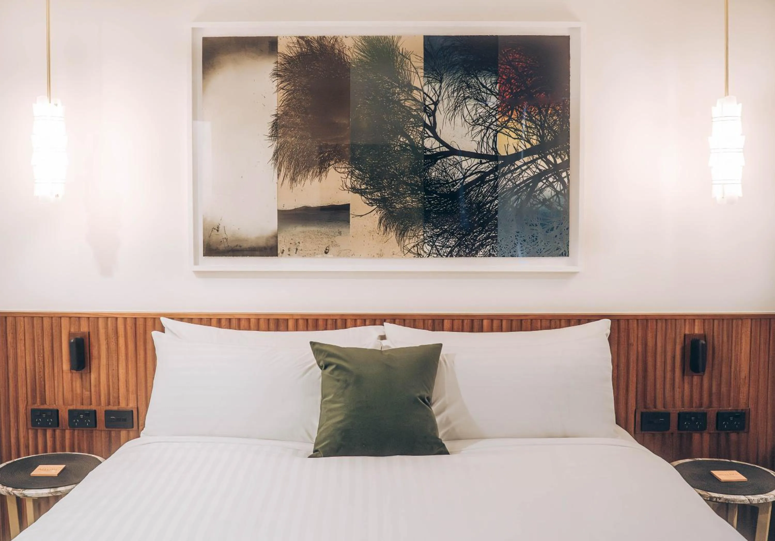 Bed in Risby Cove Boutique Hotel