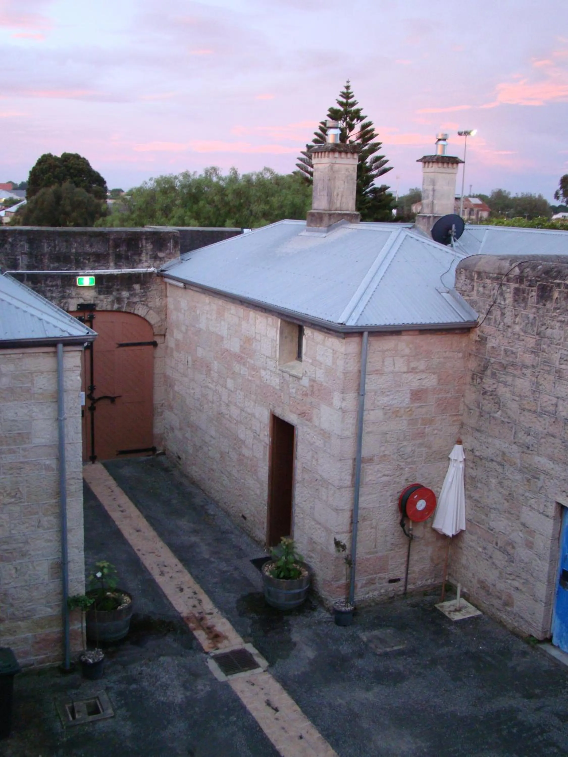 Bird's eye view in The Old Mount Gambier Gaol
