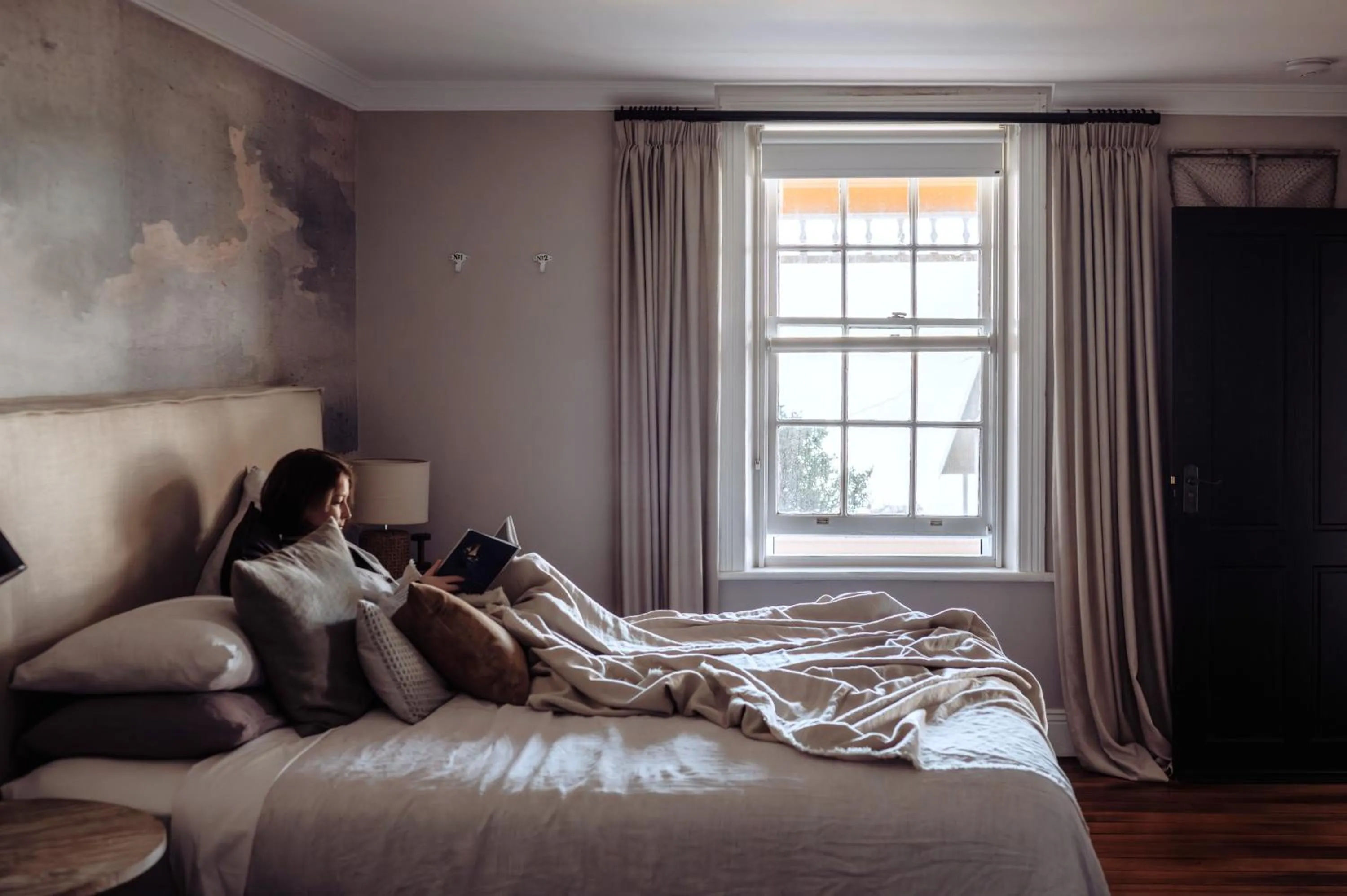 Bed in Ship Inn Stanley