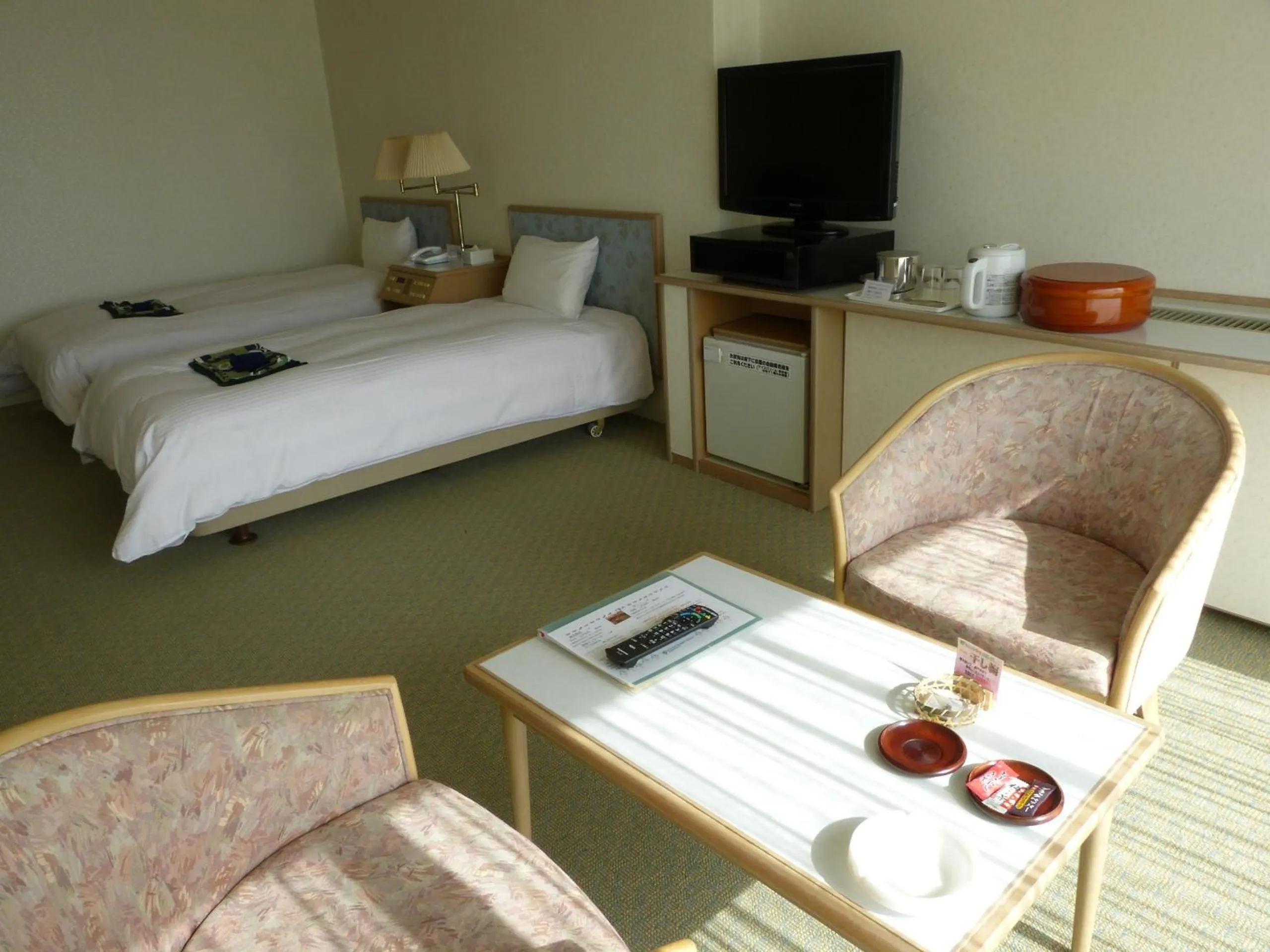 Photo of the whole room, Bed in Kijima Kogen Hotel